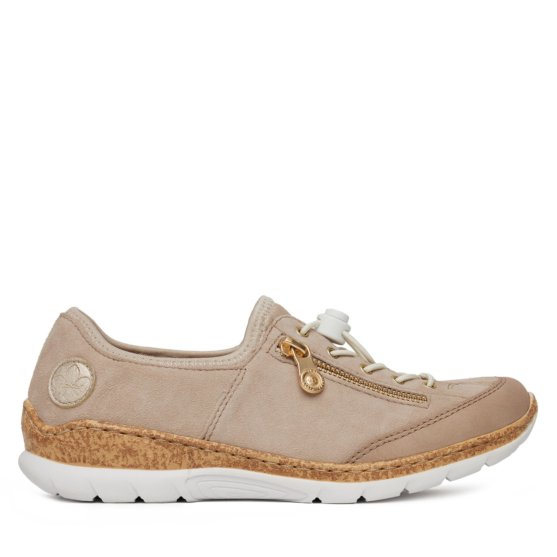 Sneakersy Rieker N42F1-60 Béžová
