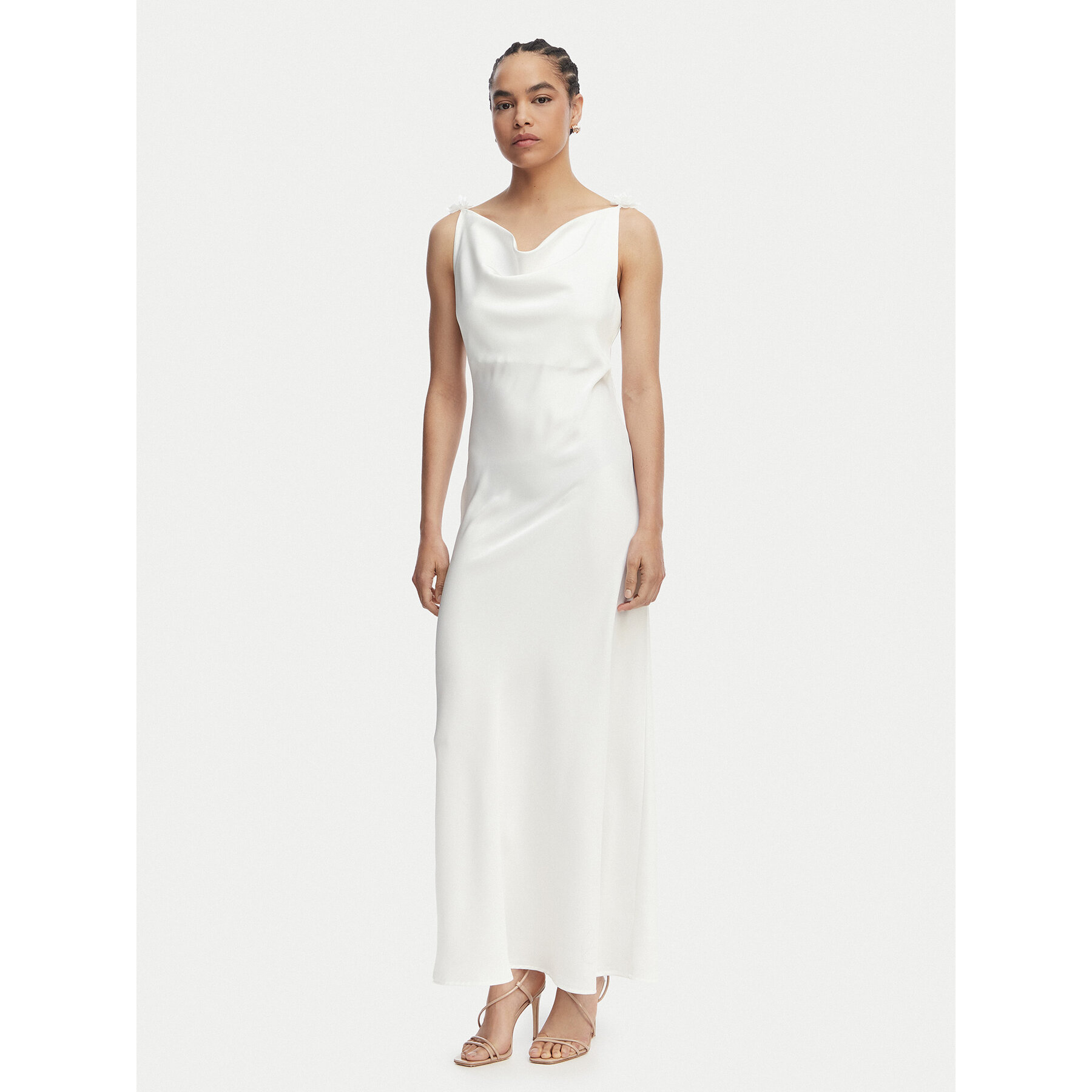 Vero Moda Coctailkleid Analeia 10348464 Weiß Regular Fit