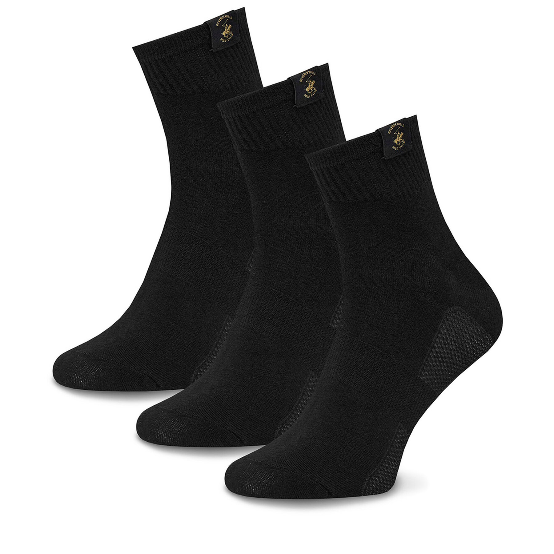 Duge čarape Beverly Hills Polo Club KR_BHPC_FRESH_Z_SS25 (3-PACK) Tamnoplava