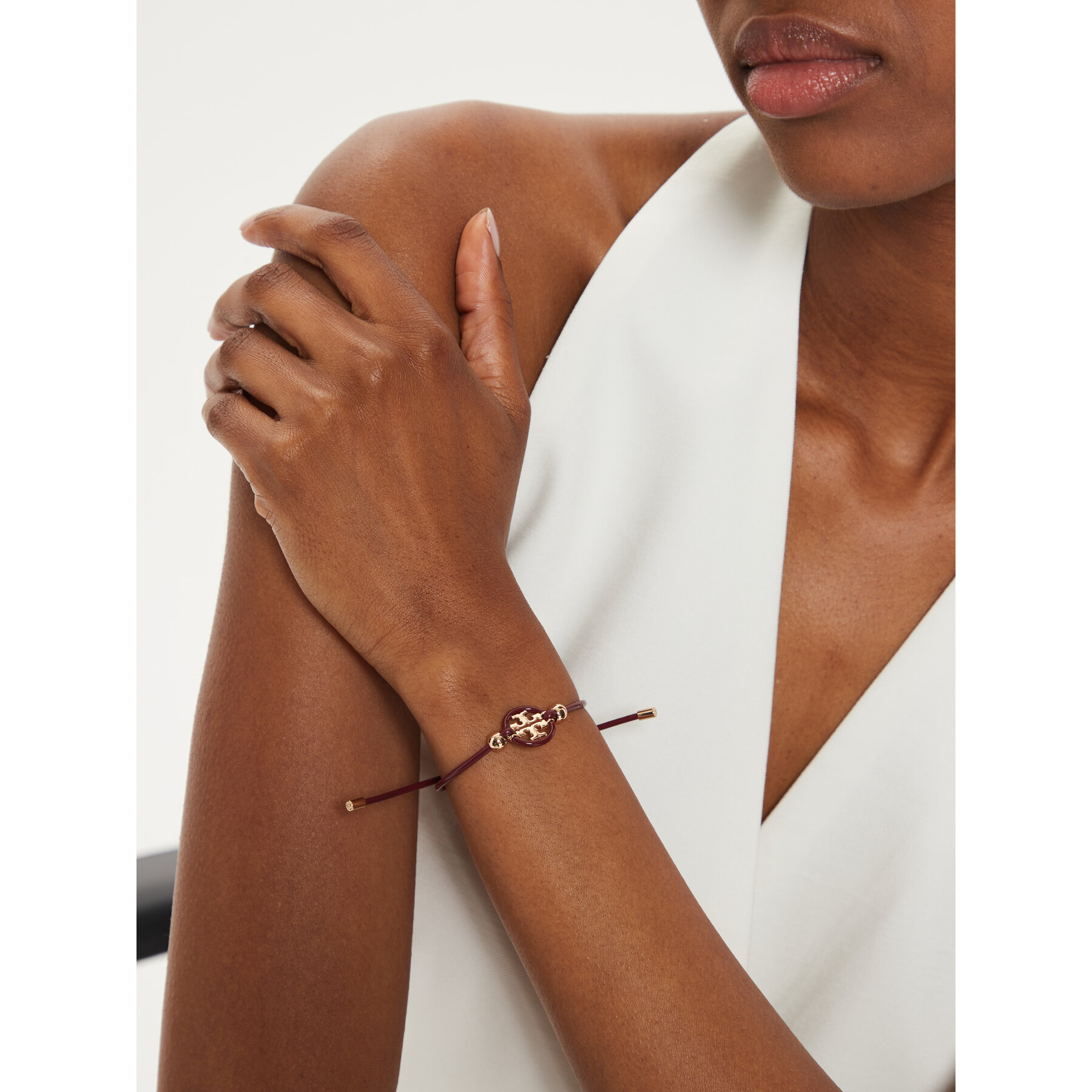 Karkötő Tory Burch Miller Slider 160171 Bordó