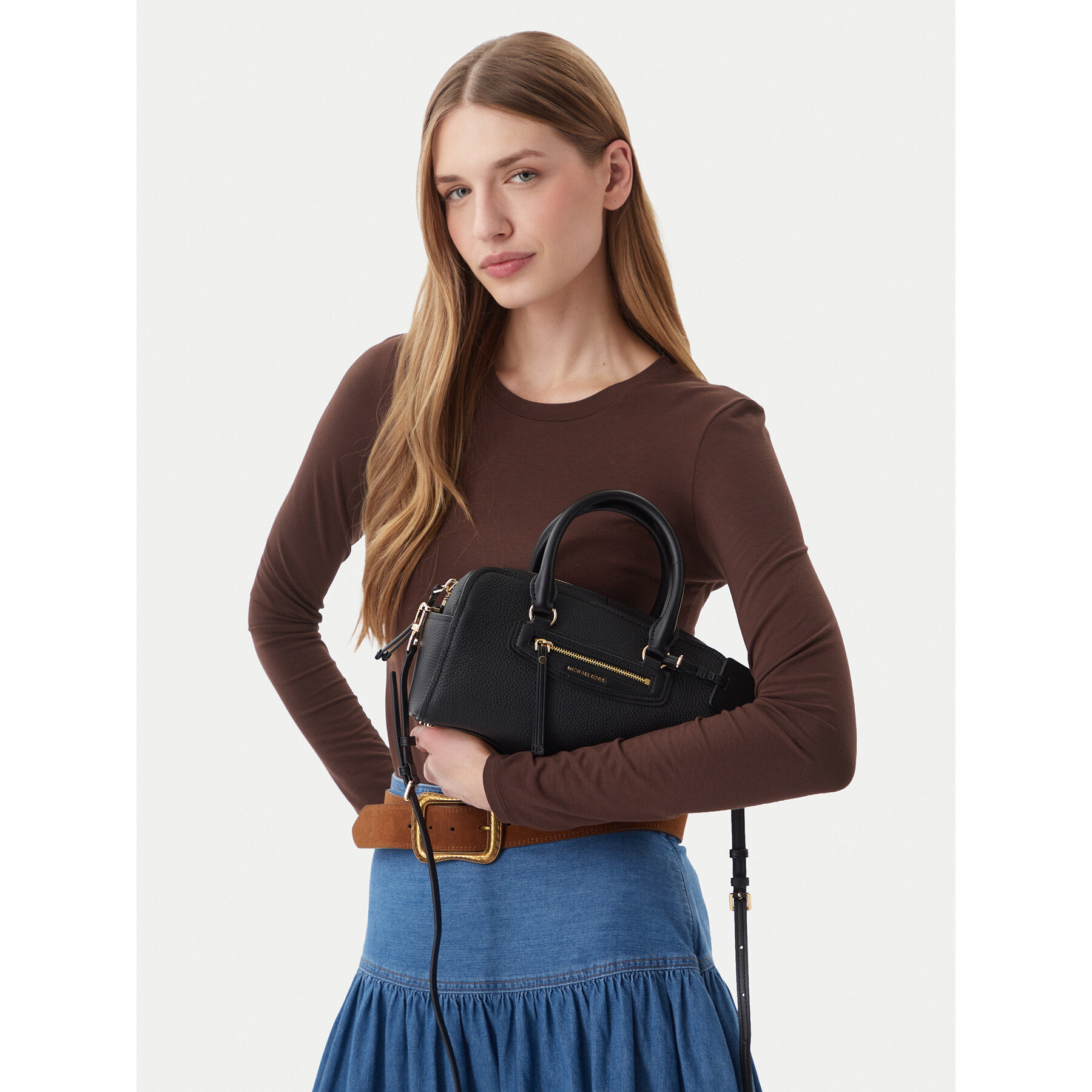 Τσάντα MICHAEL Michael Kors 32S6GTVC1L Μαύρο