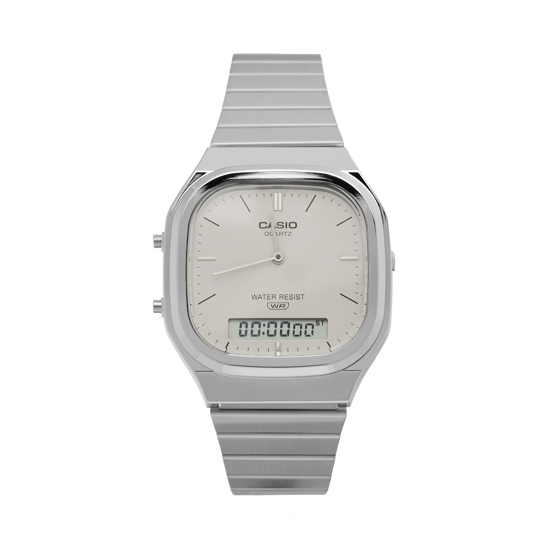 Ročna ura Casio Vintage AQ-240E-7A2EF Srebrna