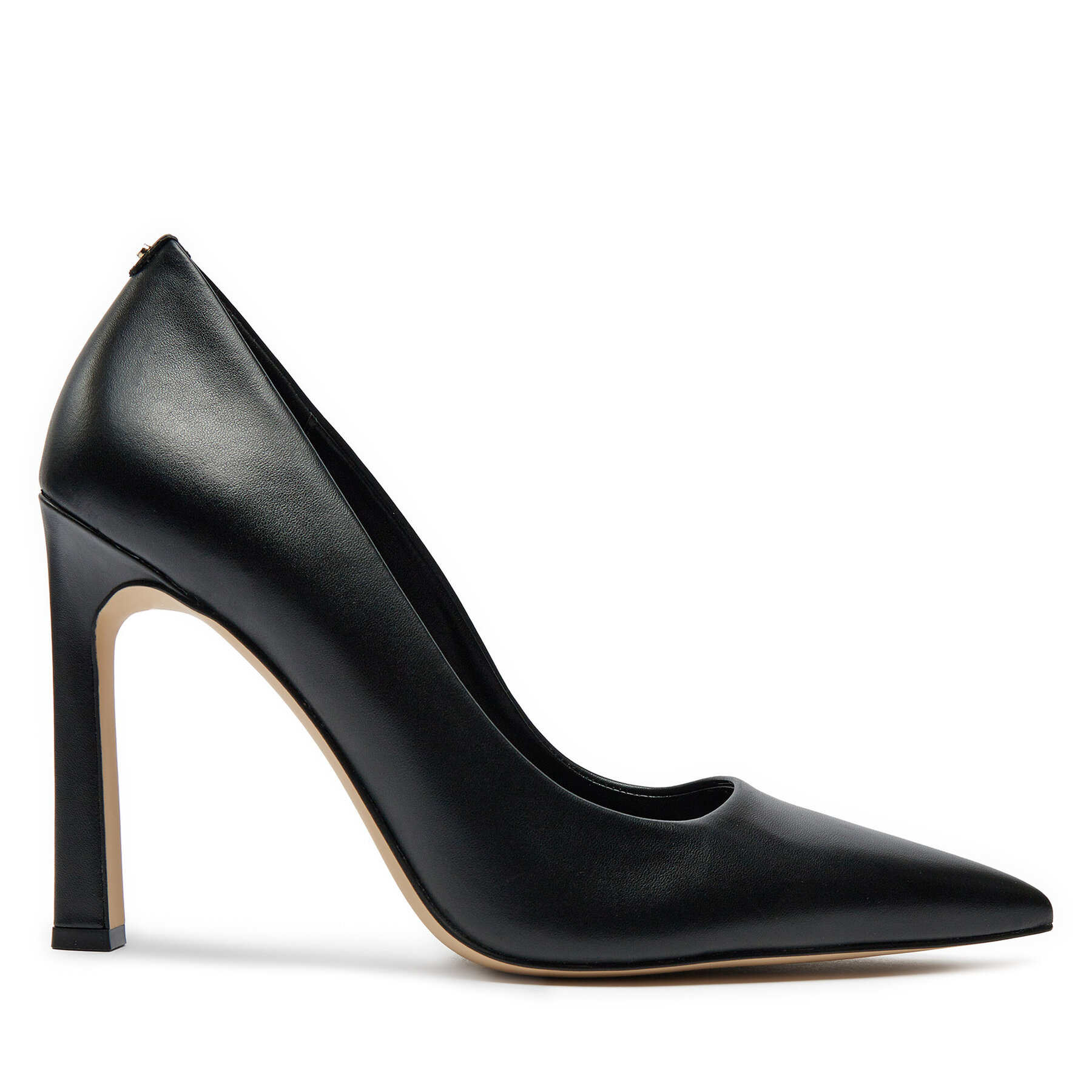 Обувки на ток MICHAEL Michael Kors Amara leather Pump 40S4AMHP1L Черен