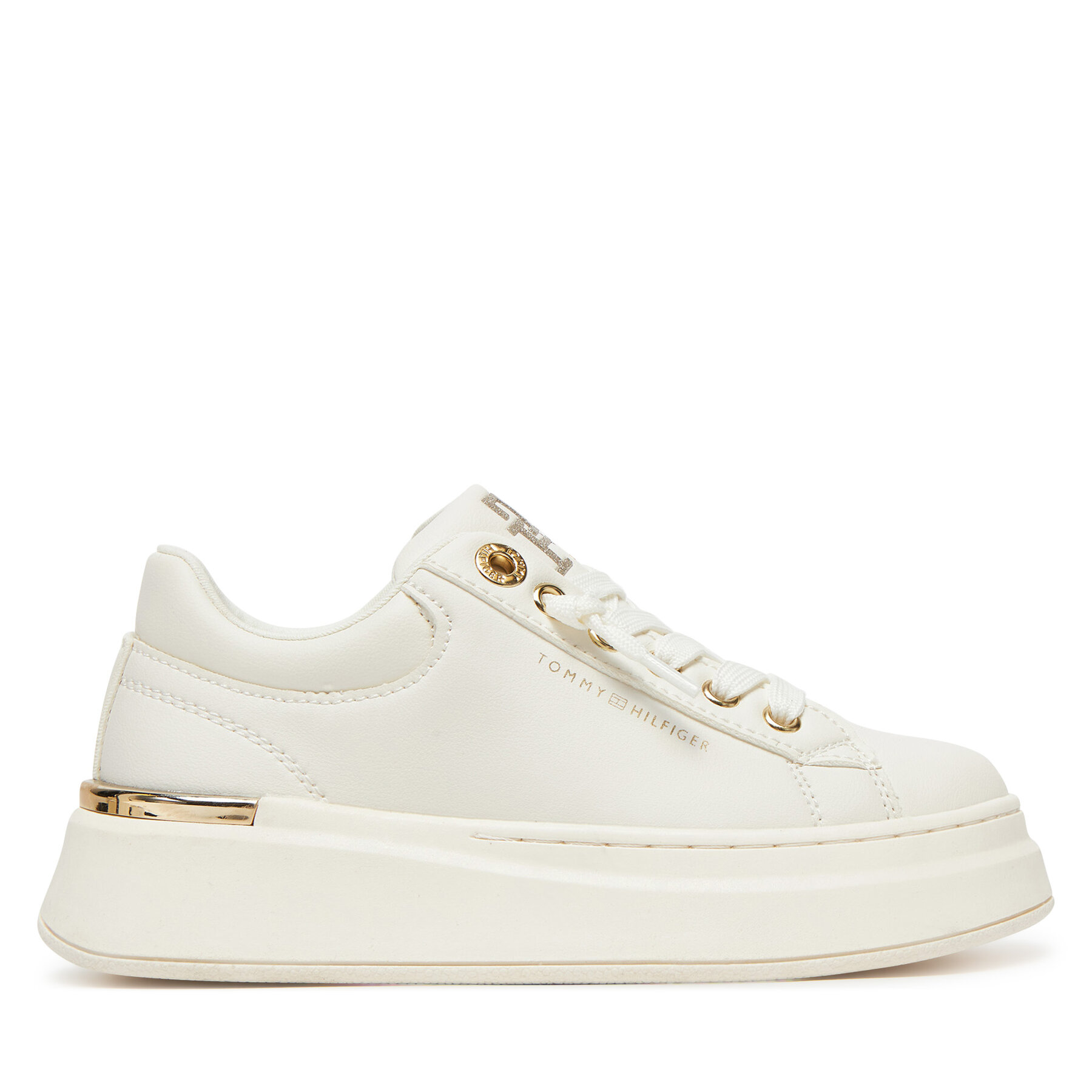 Dievča Sneakersy Tommy Hilfiger, Rozmer: 32, Biela, T3A9-33750-1355530