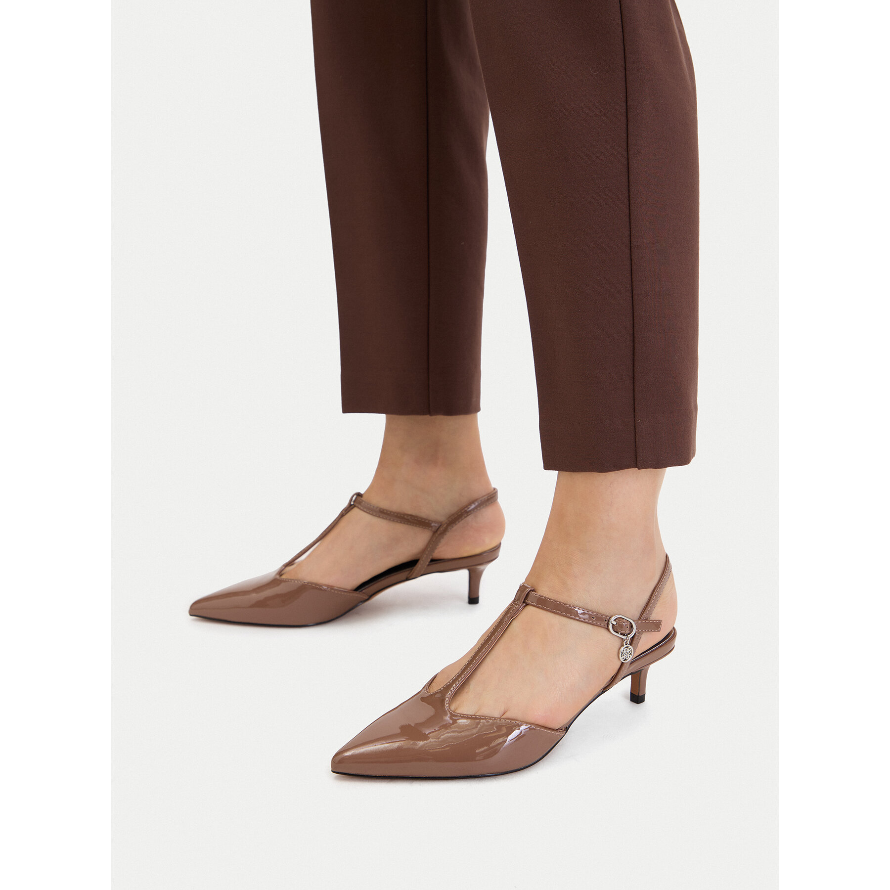 Lodičky Nine West CEO-CD25-123-1 Hnedá