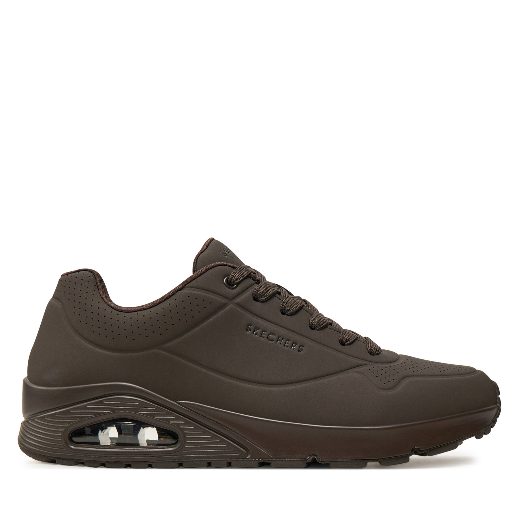Herren Sneakers Skechers, Schuhgröße 44, Braun, Uno Stand On Air 52458/CHOC