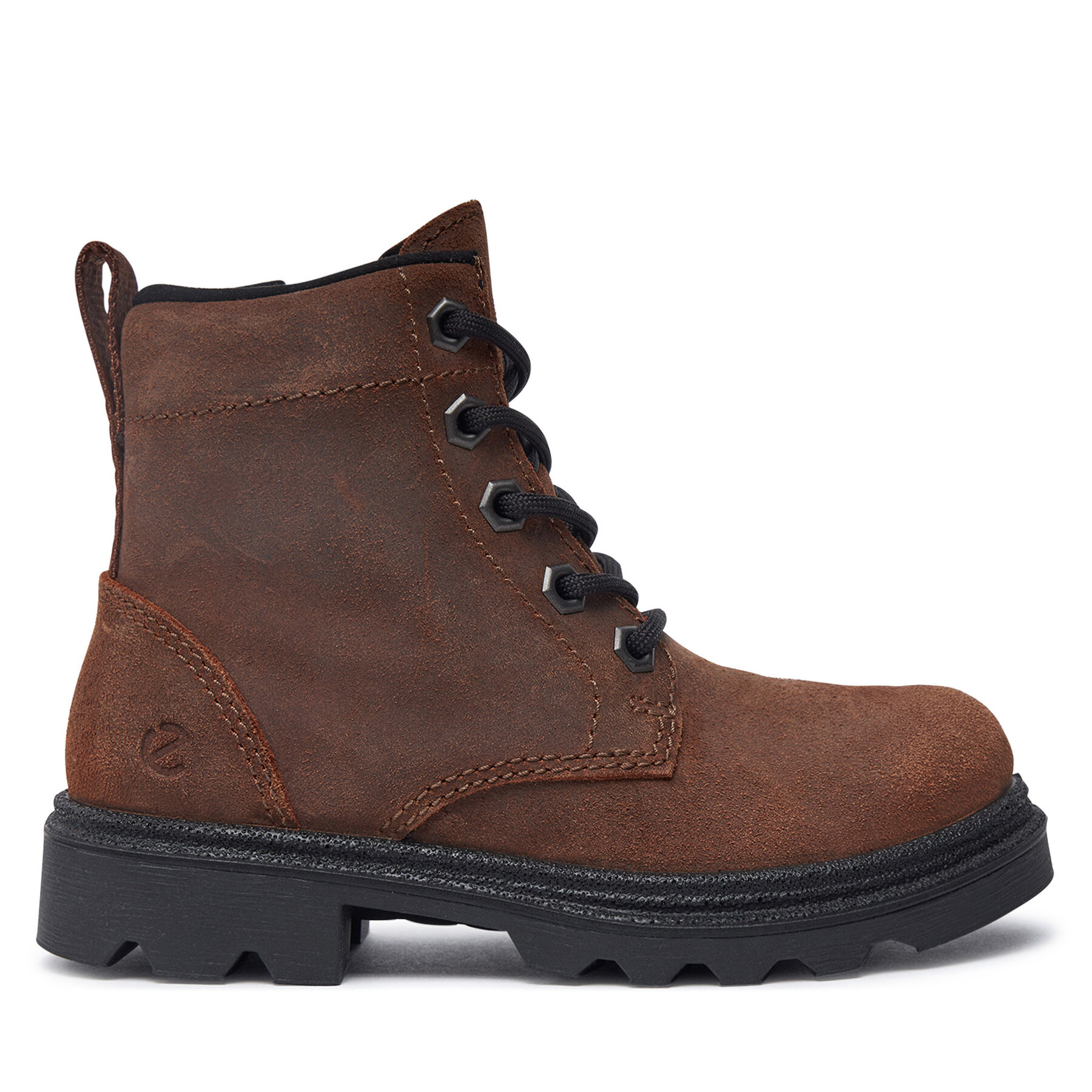 Šnurovacia obuv ECCO Grainer K 72822205014 Hnedá
