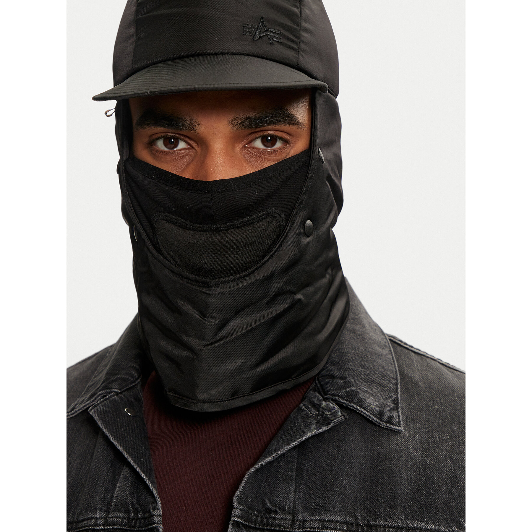 Шапка маска Alpha Industries 148904 Черен