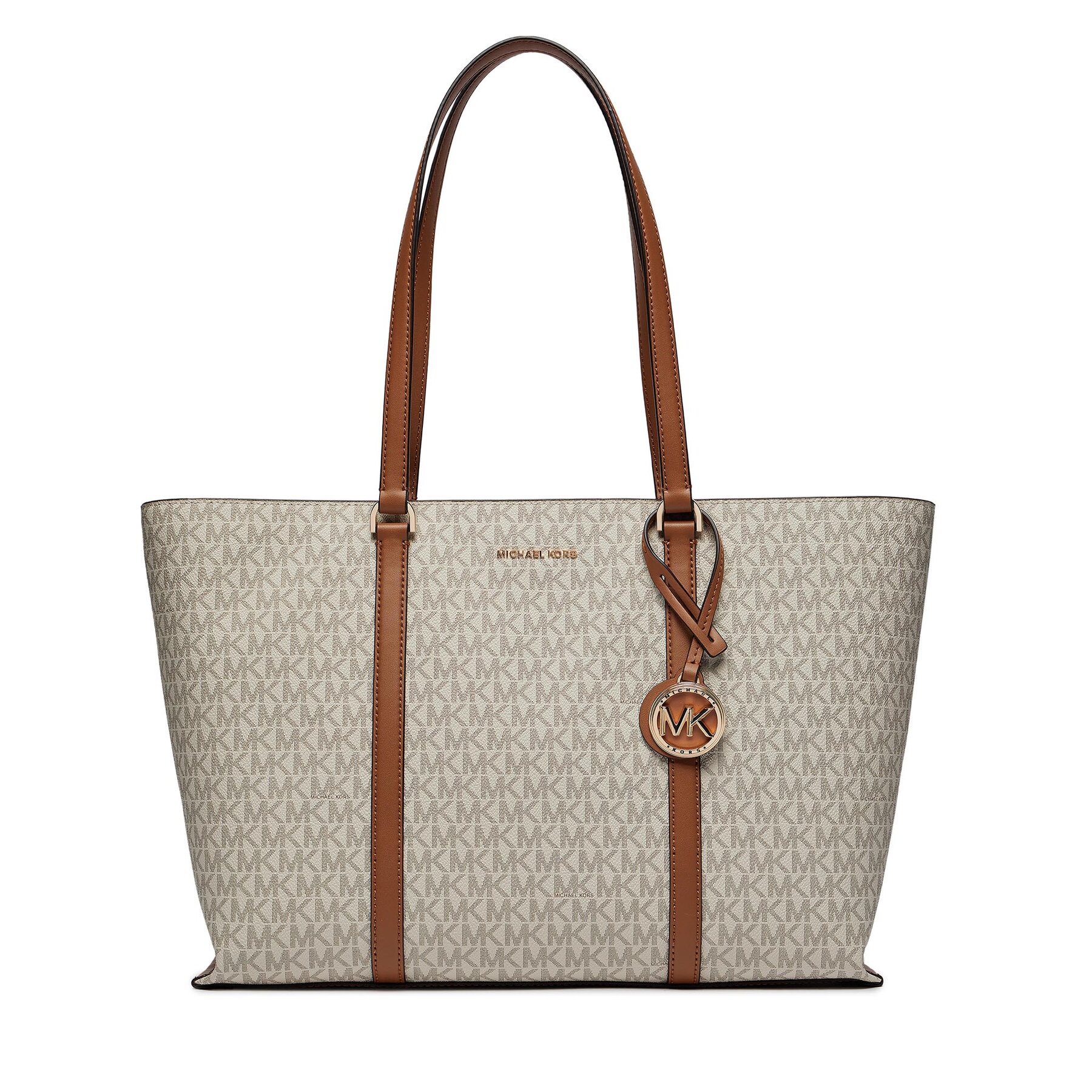 Borsetta MICHAEL Michael Kors Temple Tote 30R4G1LT3B Beige