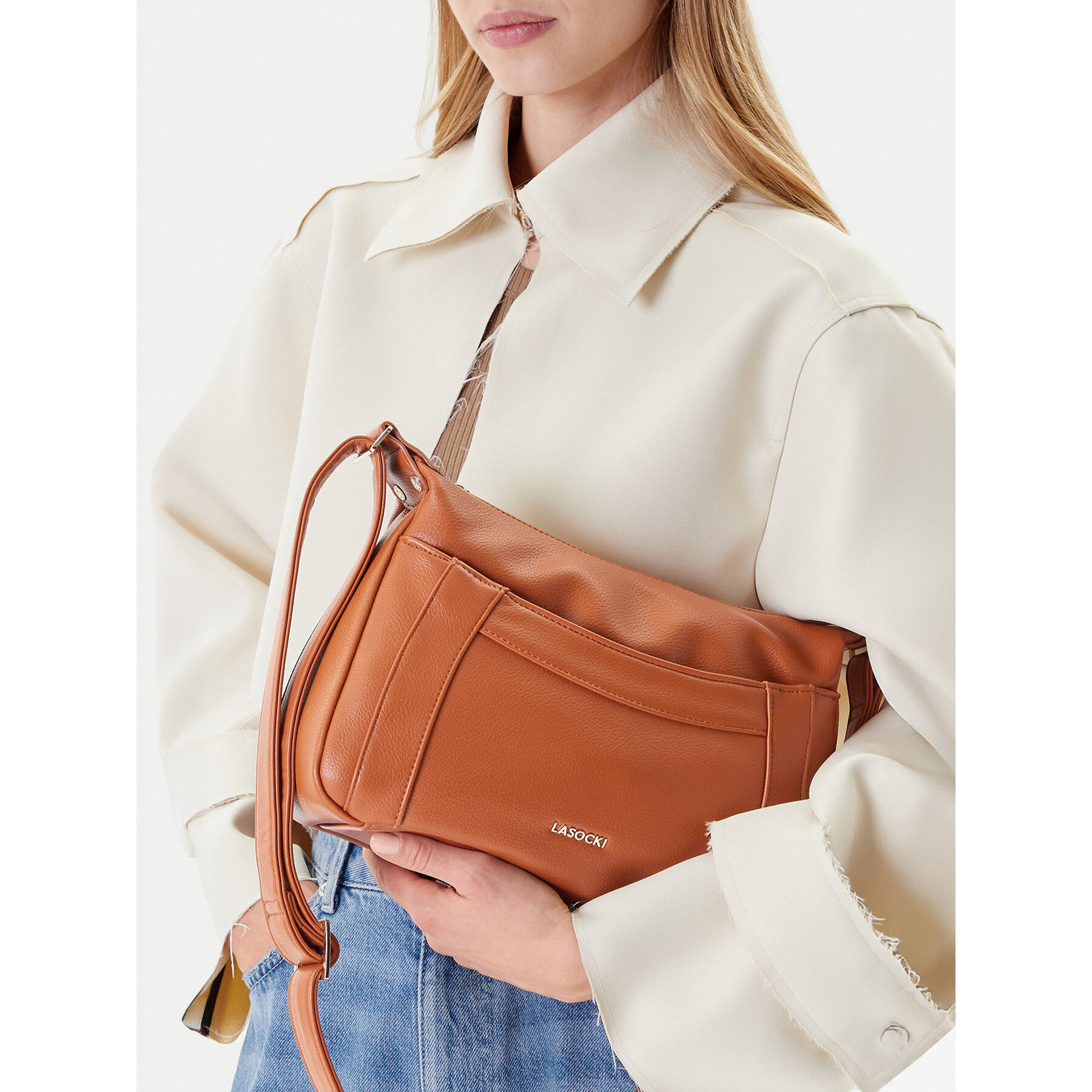 Дамска чанта Lasocki C-LSK-L-009-08 Кафяв
