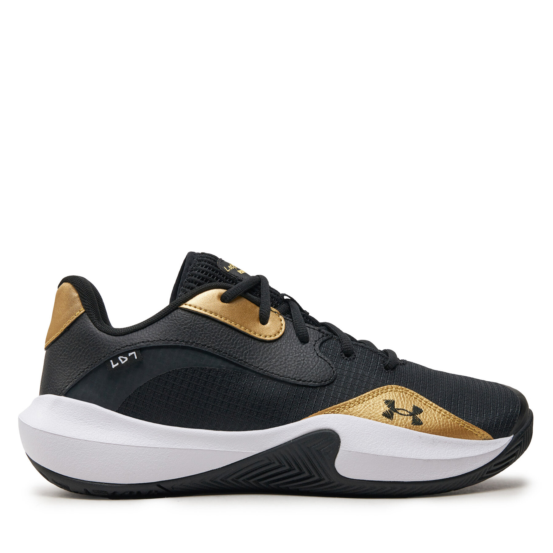 Scarpe da basket Under Armour UA Lockdown 7 Low 3027646 Nero