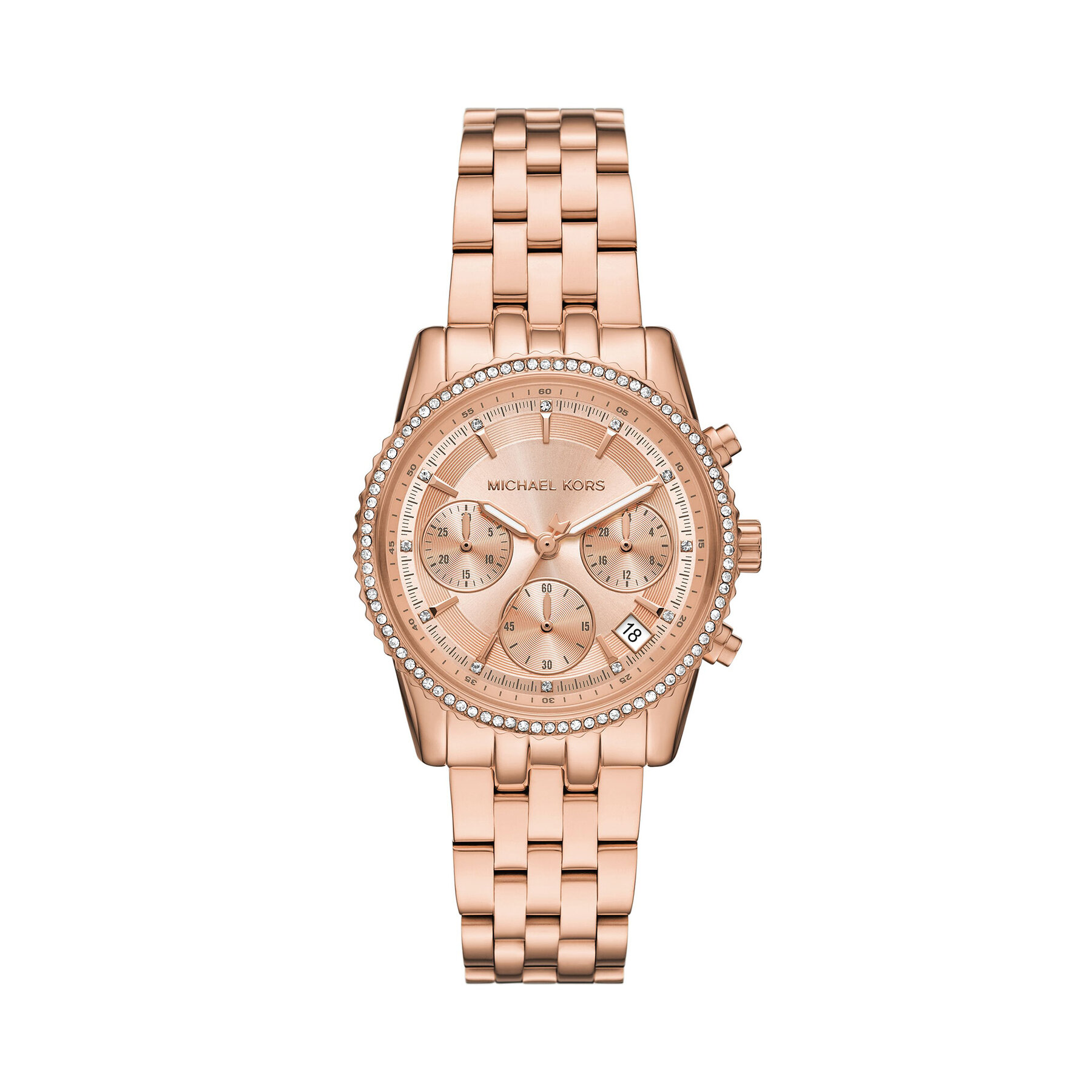 Ceas Michael Kors Ritz Ladies Chronograph MK7531 Roz