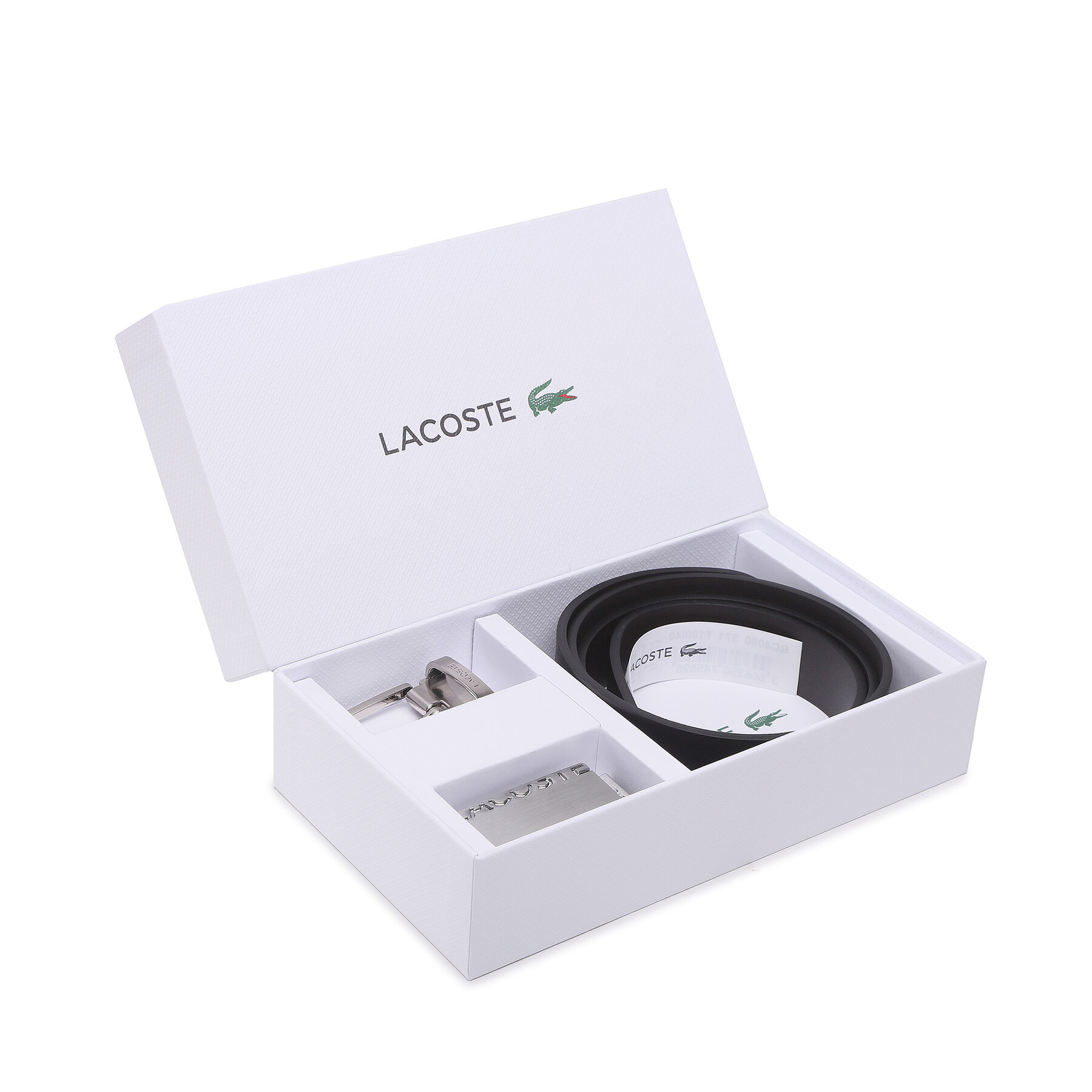 Pánský pásek Lacoste RC4060 Černá