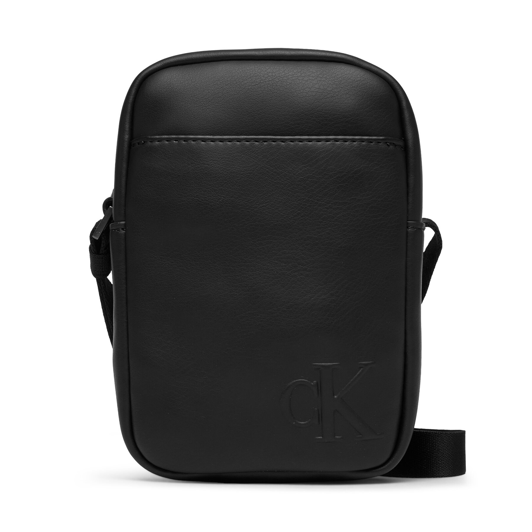 Τσαντάκι Calvin Klein Bold Ck Slim Reporter LV04D3279G Μαύρο