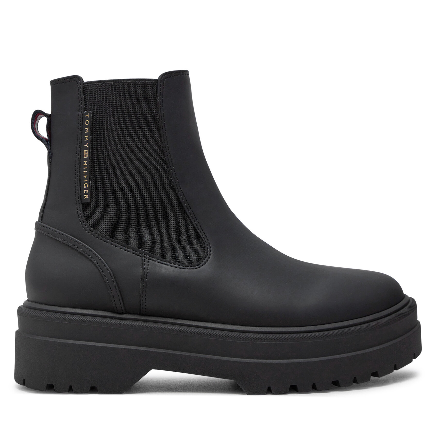 Botines Chelsea Tommy Hilfiger Chelsea FW0FW08162 Negro