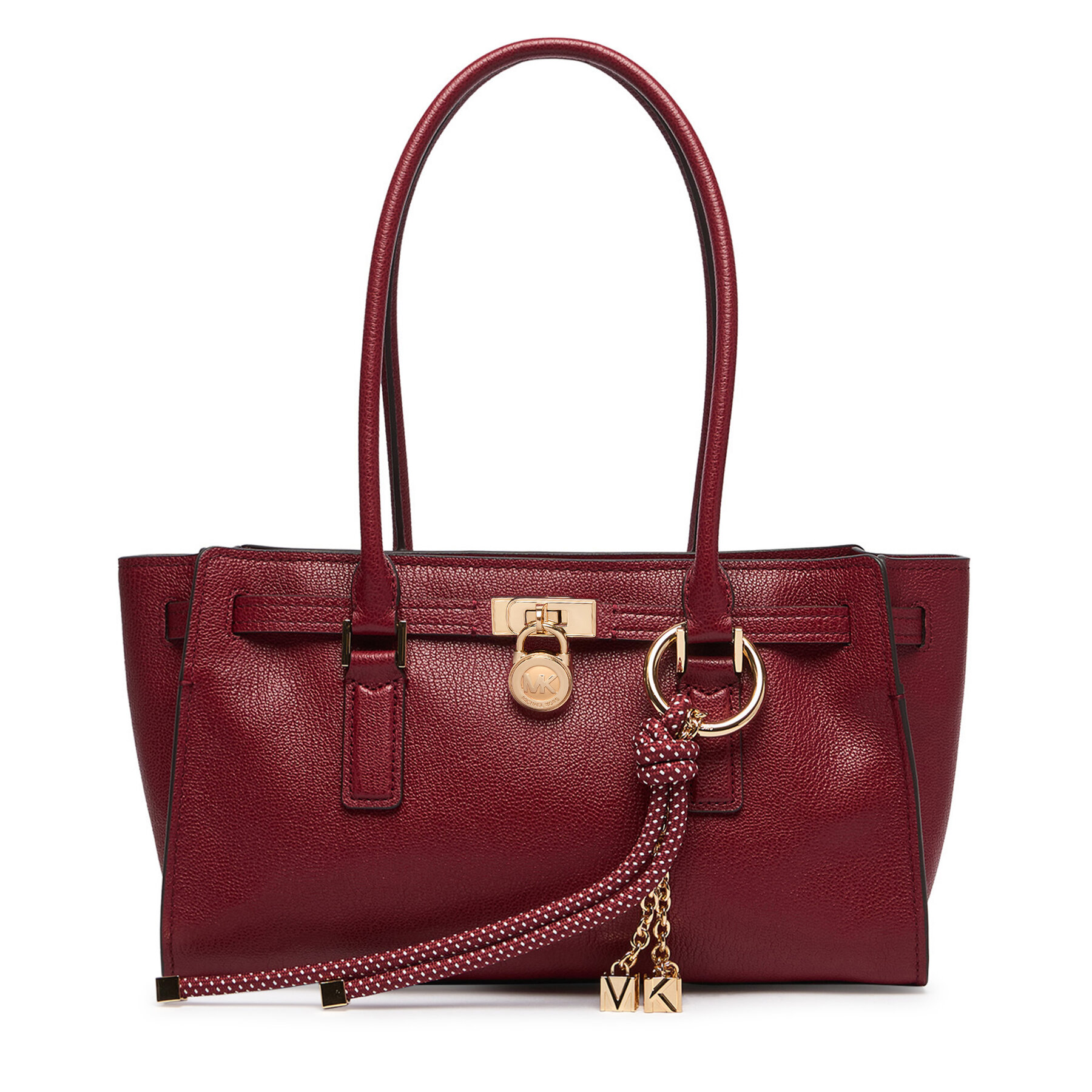 Дамска чанта MICHAEL Michael Kors Hamilton 30F5GNXT0L Червен