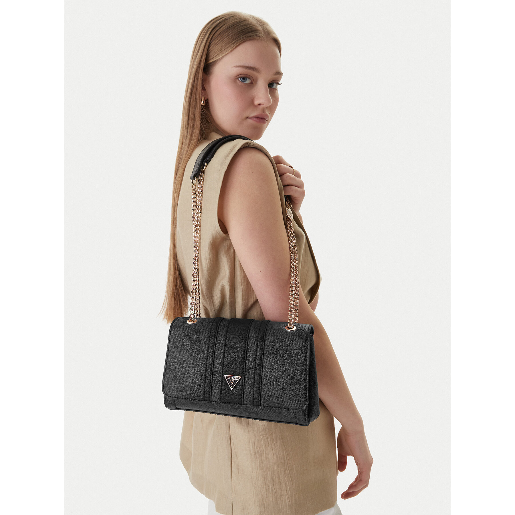 Geantă Guess Noelle II HWSS96 72210 Gri