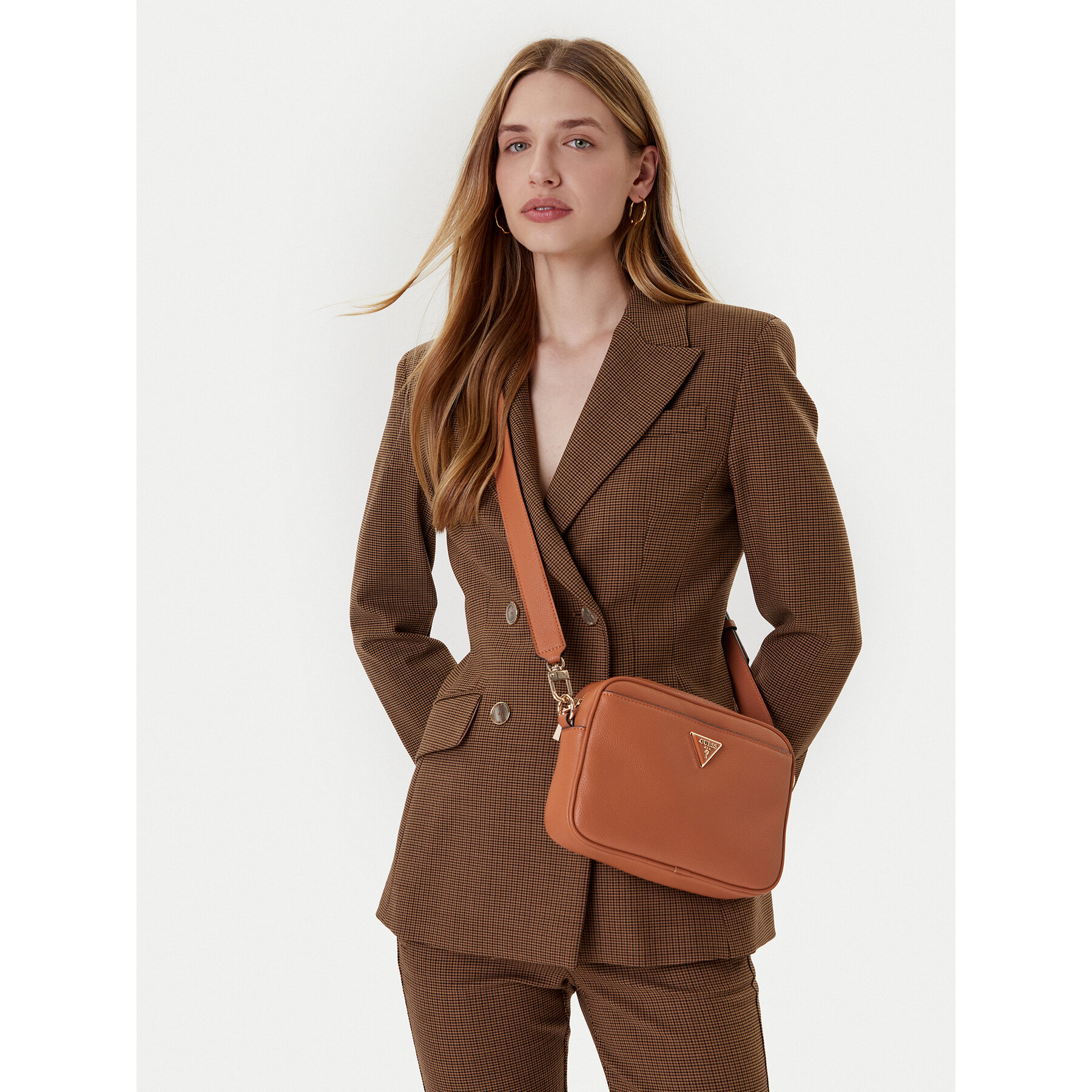 Дамска чанта Guess Meridian II HWBG69 74140 Кафяв