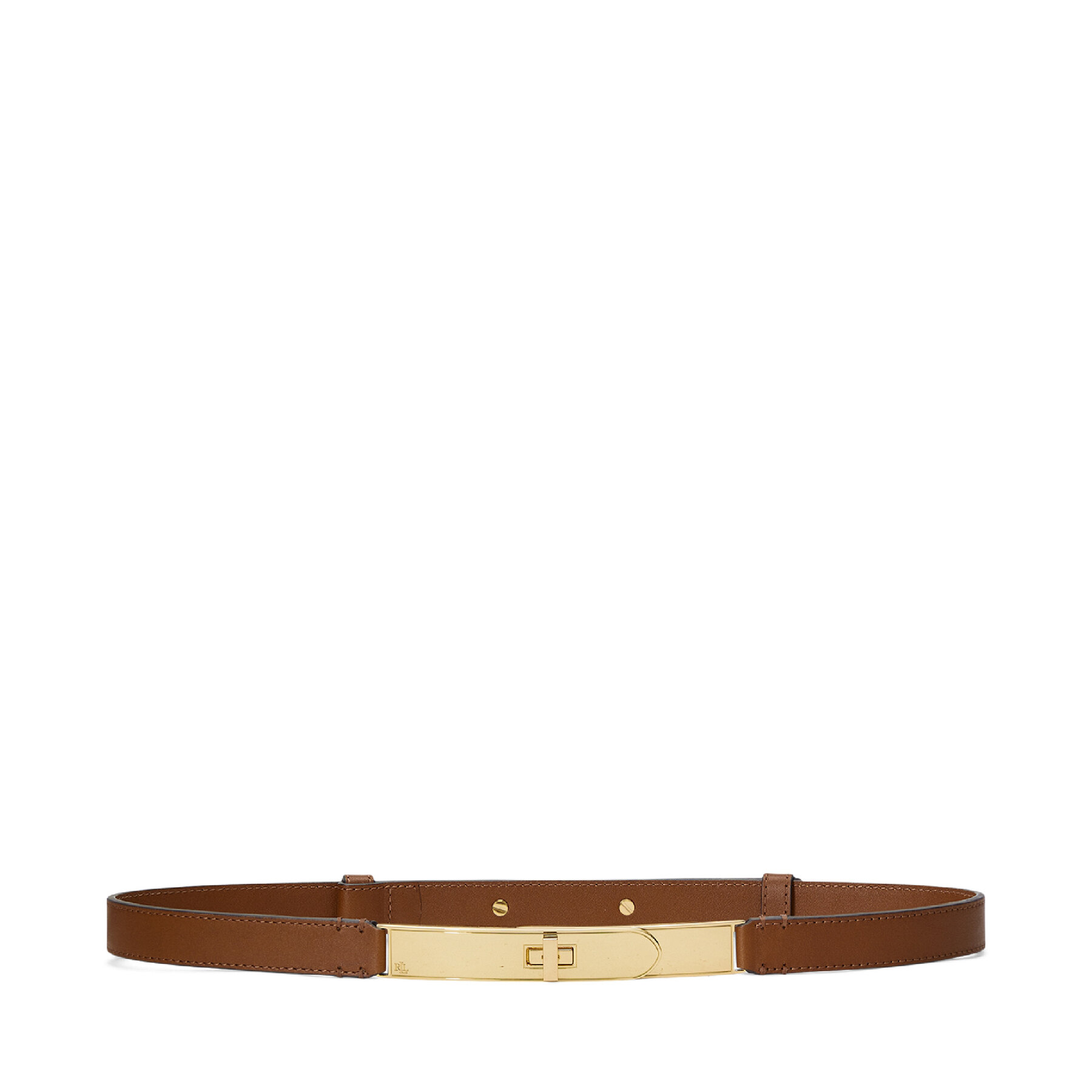 Dámský pásek LAUREN RALPH LAUREN 412873120004 Hnědá