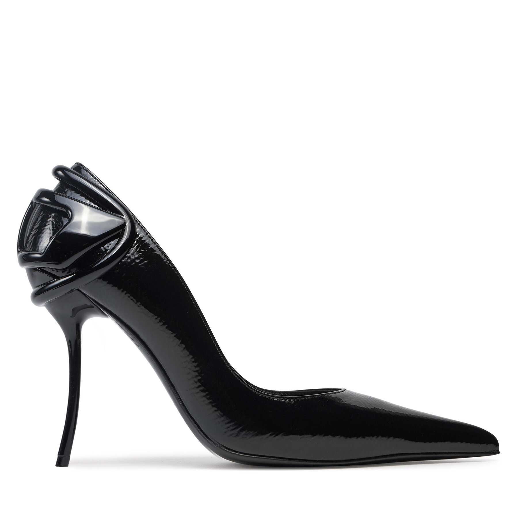 Pantofi cu toc subțire Diesel Femei, Mărimea: 36, Negru, D-Ten&Half Y03426P0691