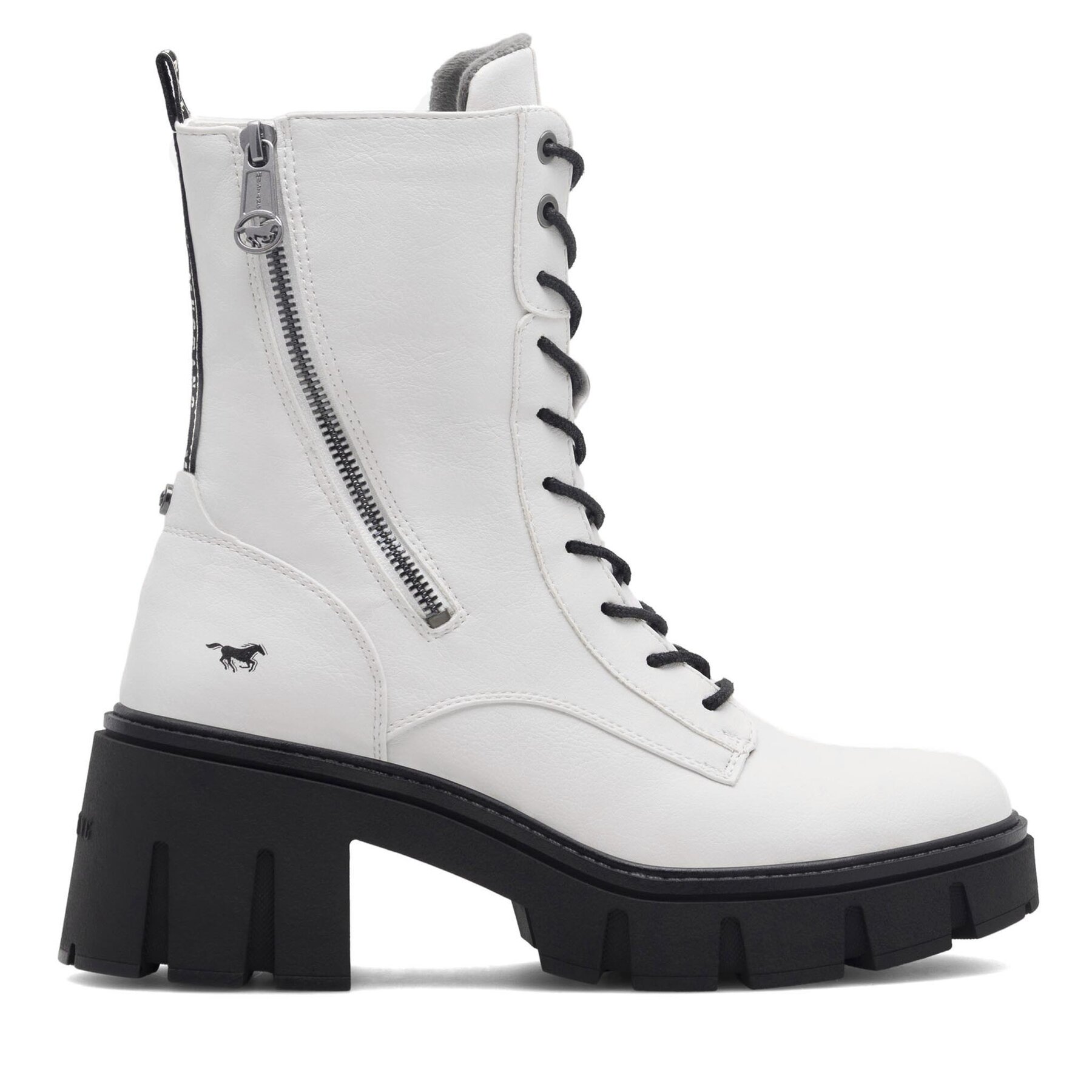 Bottines Mustang 1471-502 Blanc