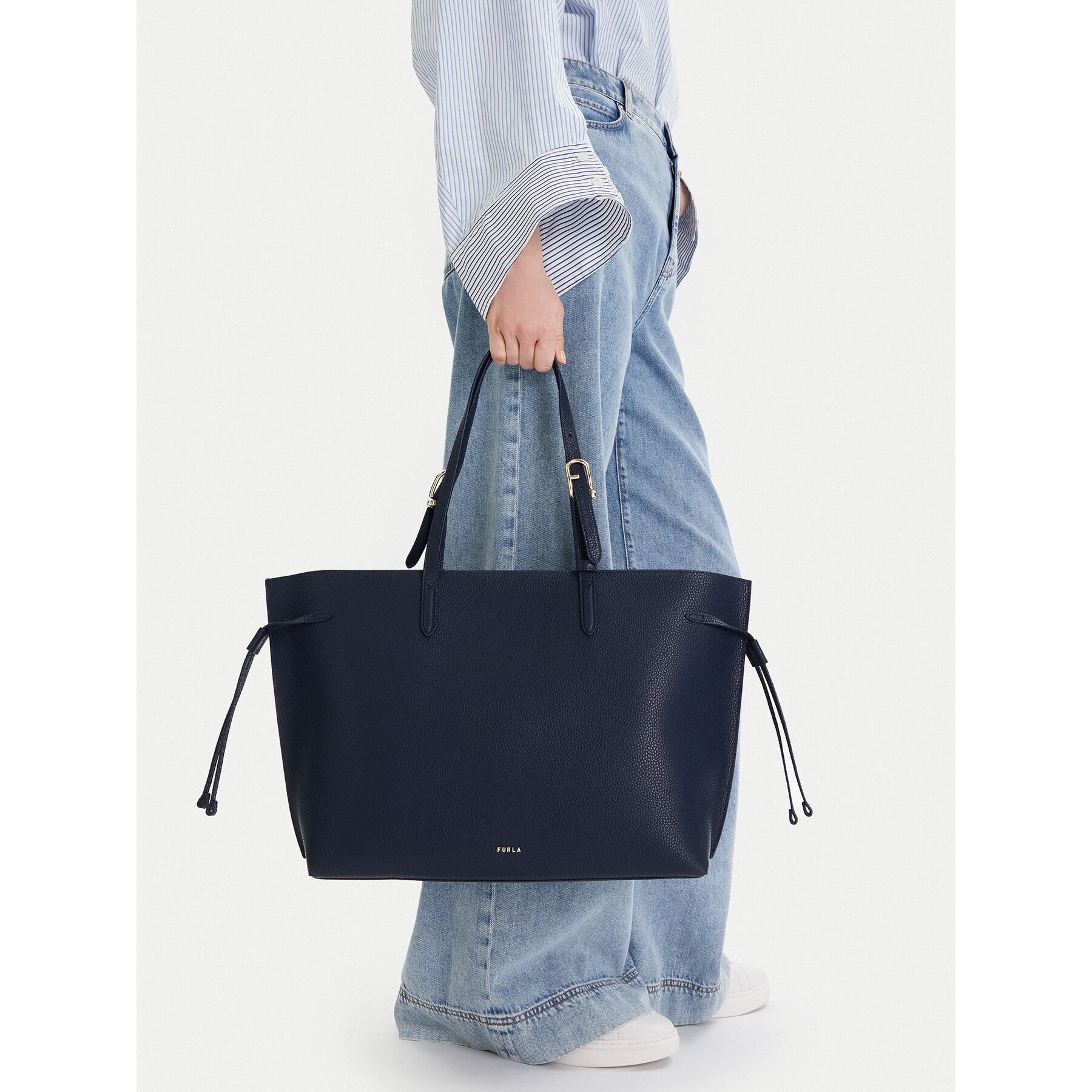 Дамска чанта Furla Ava L WB02059 BX4329 CN 4858S Тъмносин