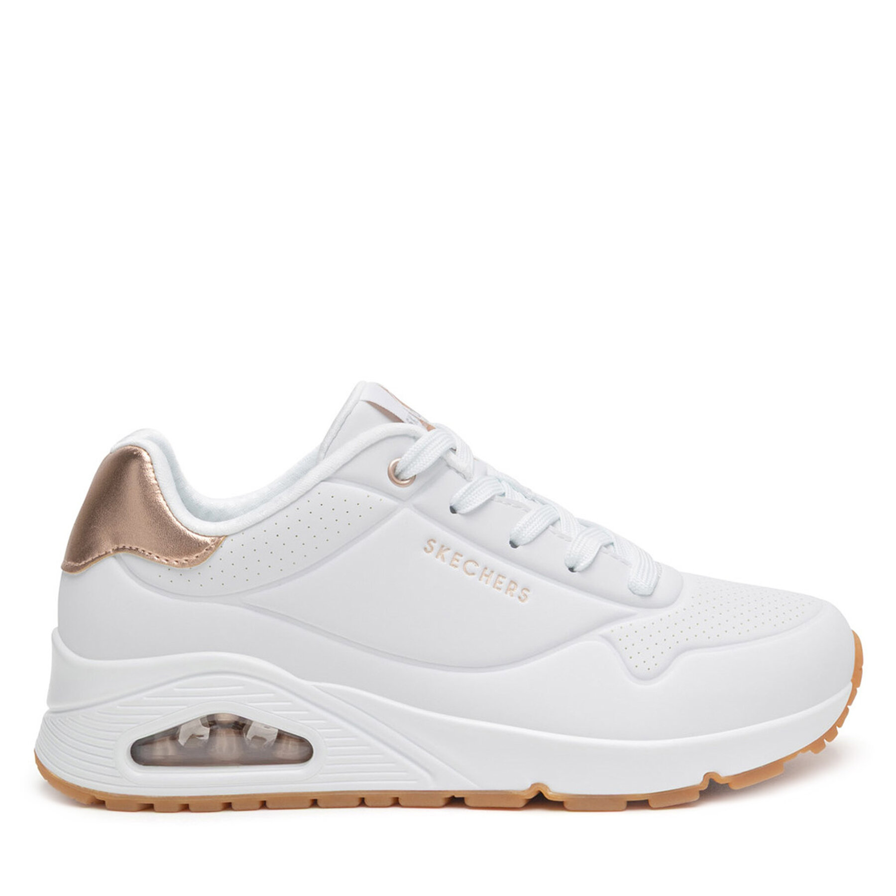 Sneakersy Skechers UNO 177094 WHT Biela