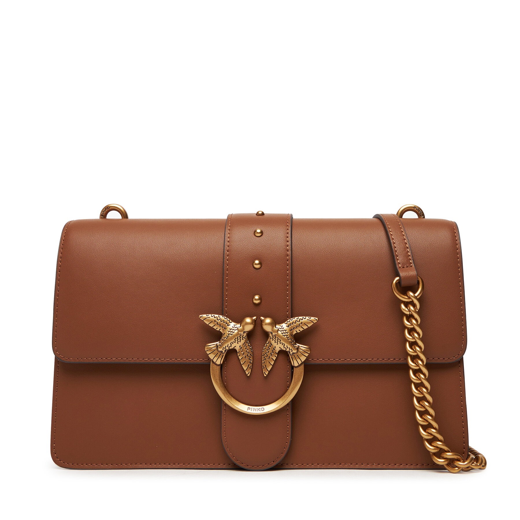 Geantă PINKO Love One Classic ST.CL Al 25-26 PLTT 105857 A0F1 Maro