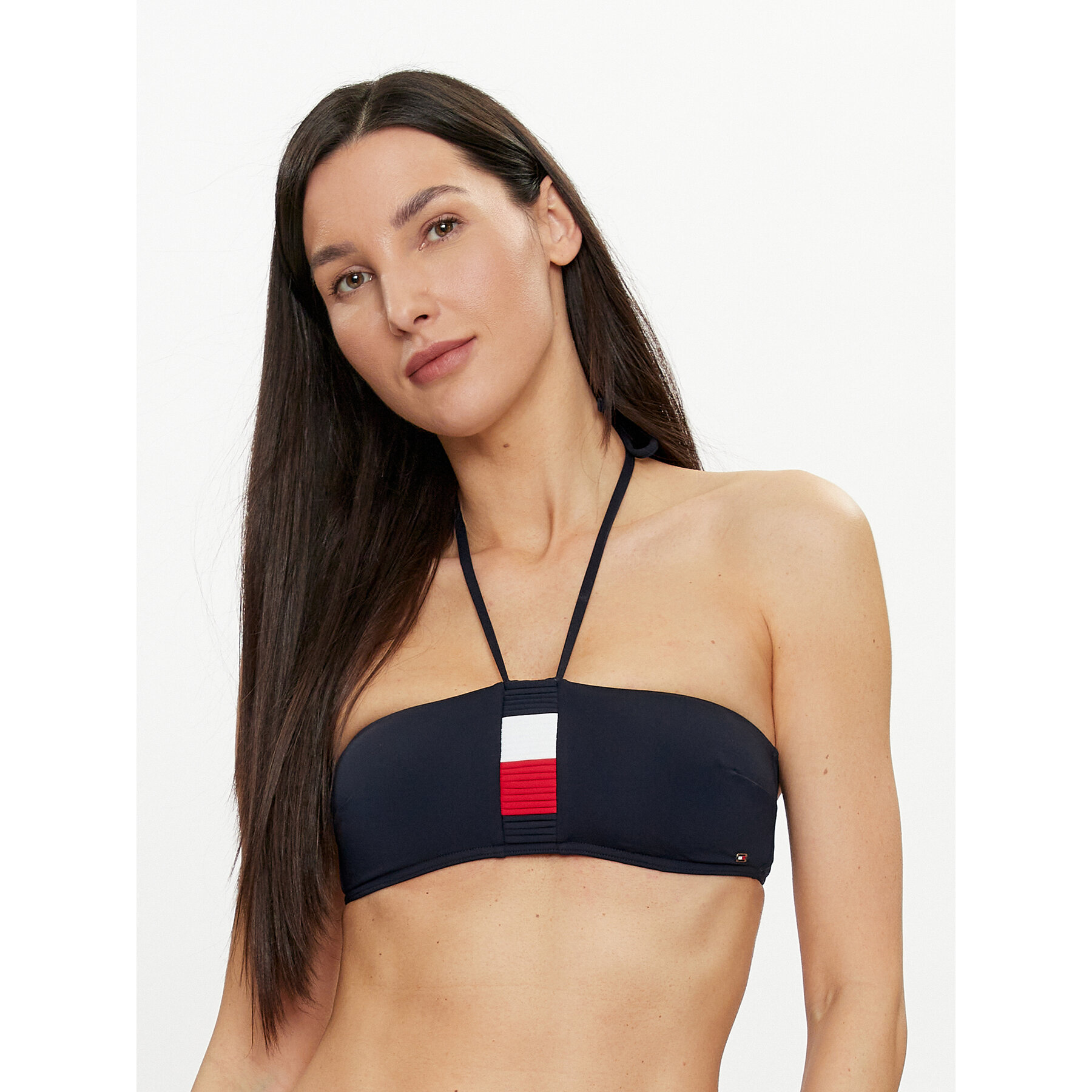 Tommy Hilfiger Bikini-Oberteil UW0UW05297 Dunkelblau