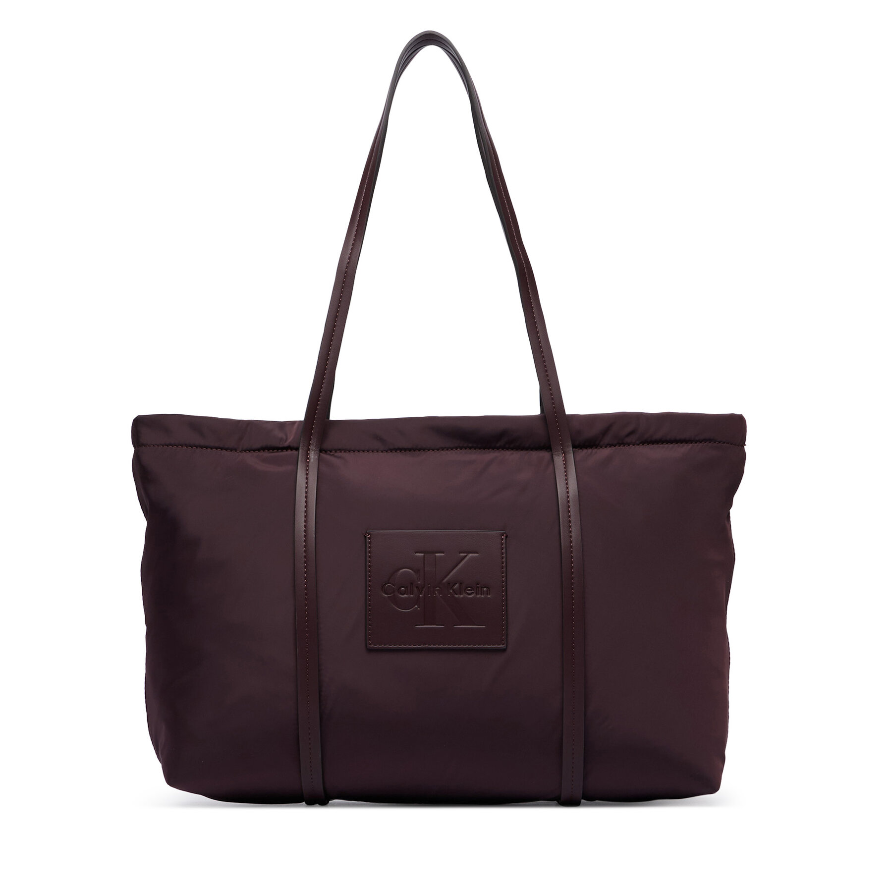 Τσάντα Calvin Klein Medium Tote LV04F3869G Μπορντό