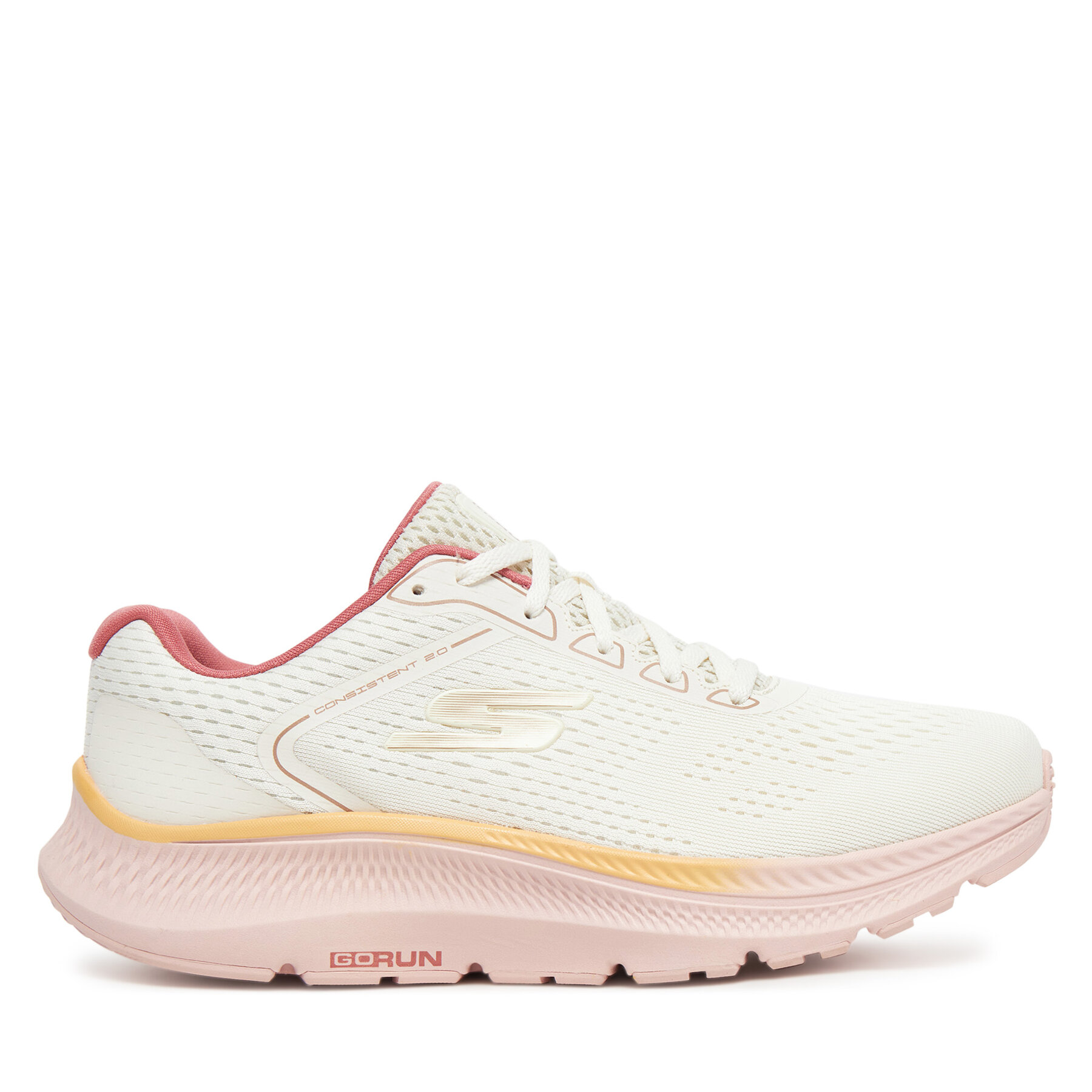 Αθλητικά Skechers Go Run Consistent 2.0-Mile Marker 128607/NTPK Μπεζ
