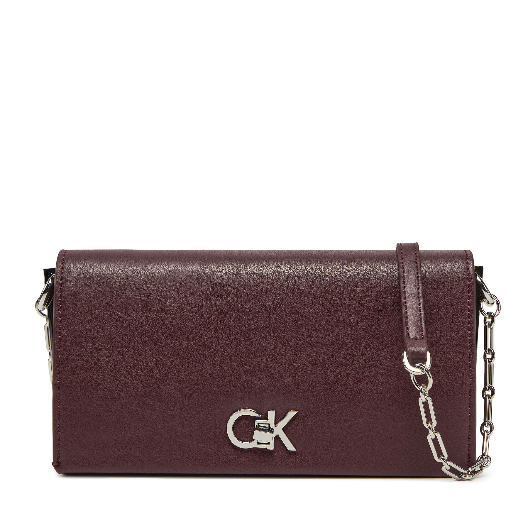 Geantă Calvin Klein K60K612806 Vișiniu