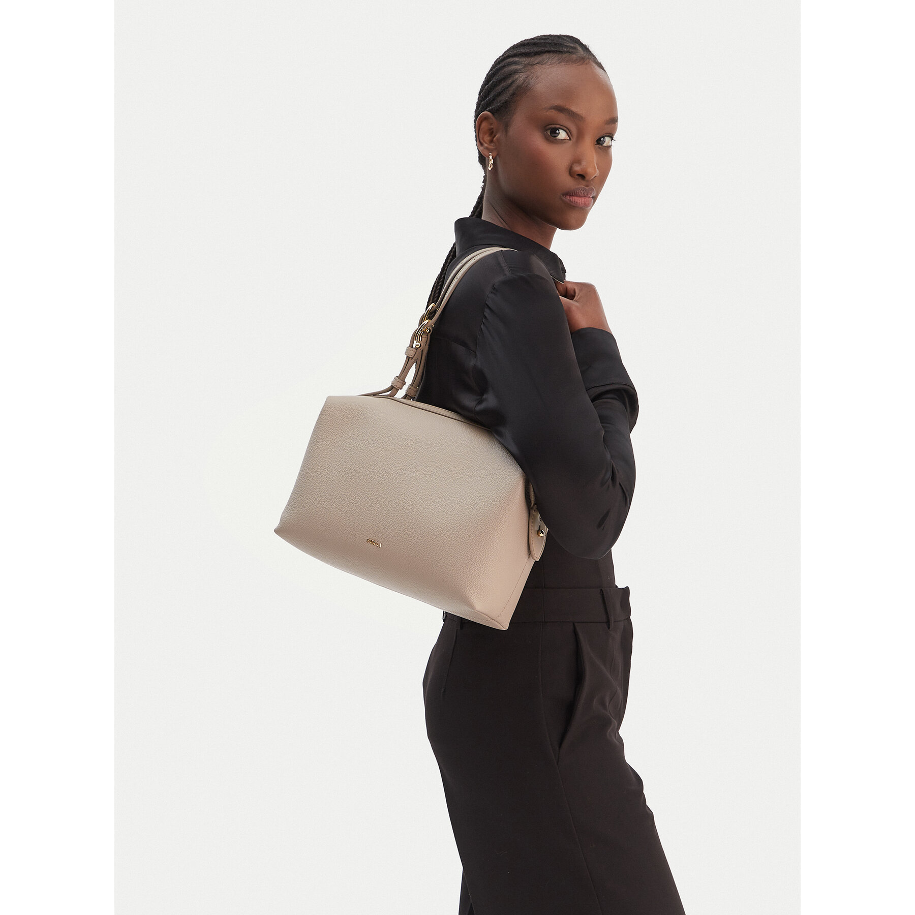 Geantă Furla Double M WB01905 BX3036 KH 4488S Bej