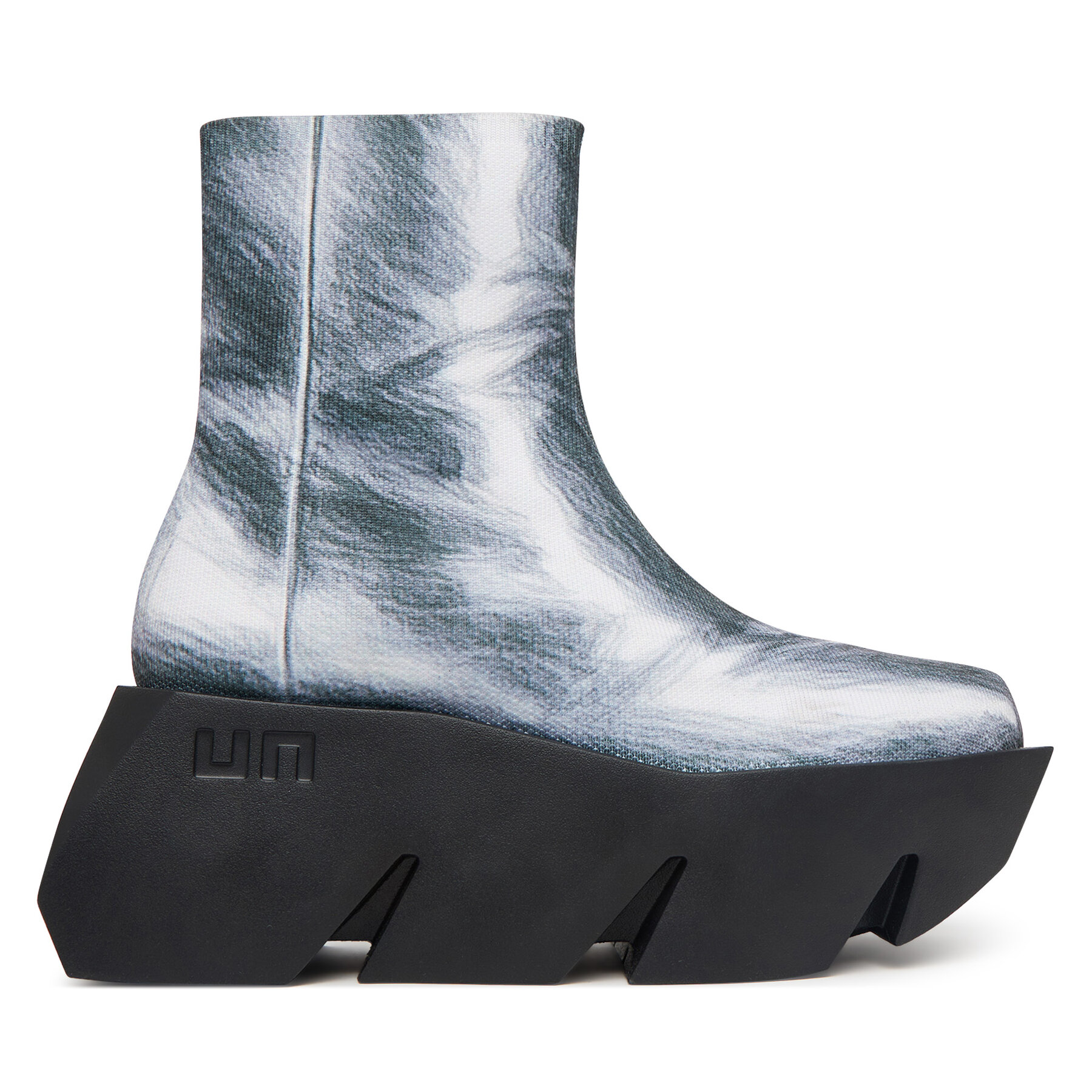 Čizme United Nude Bull Canvas LO 110231006202 Srebrna