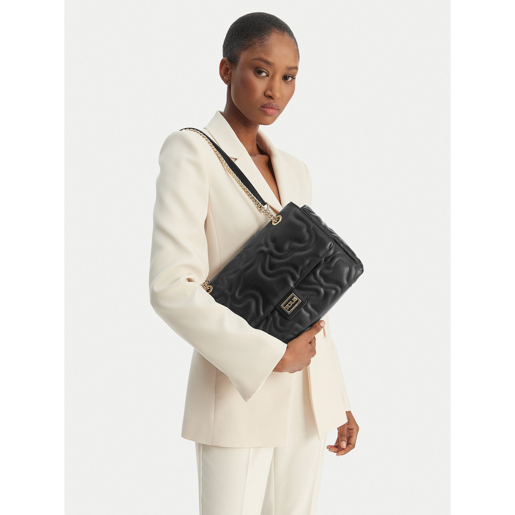 Borsetta TOUS Bandolera Solapa M. K Dream 2001576951 Nero