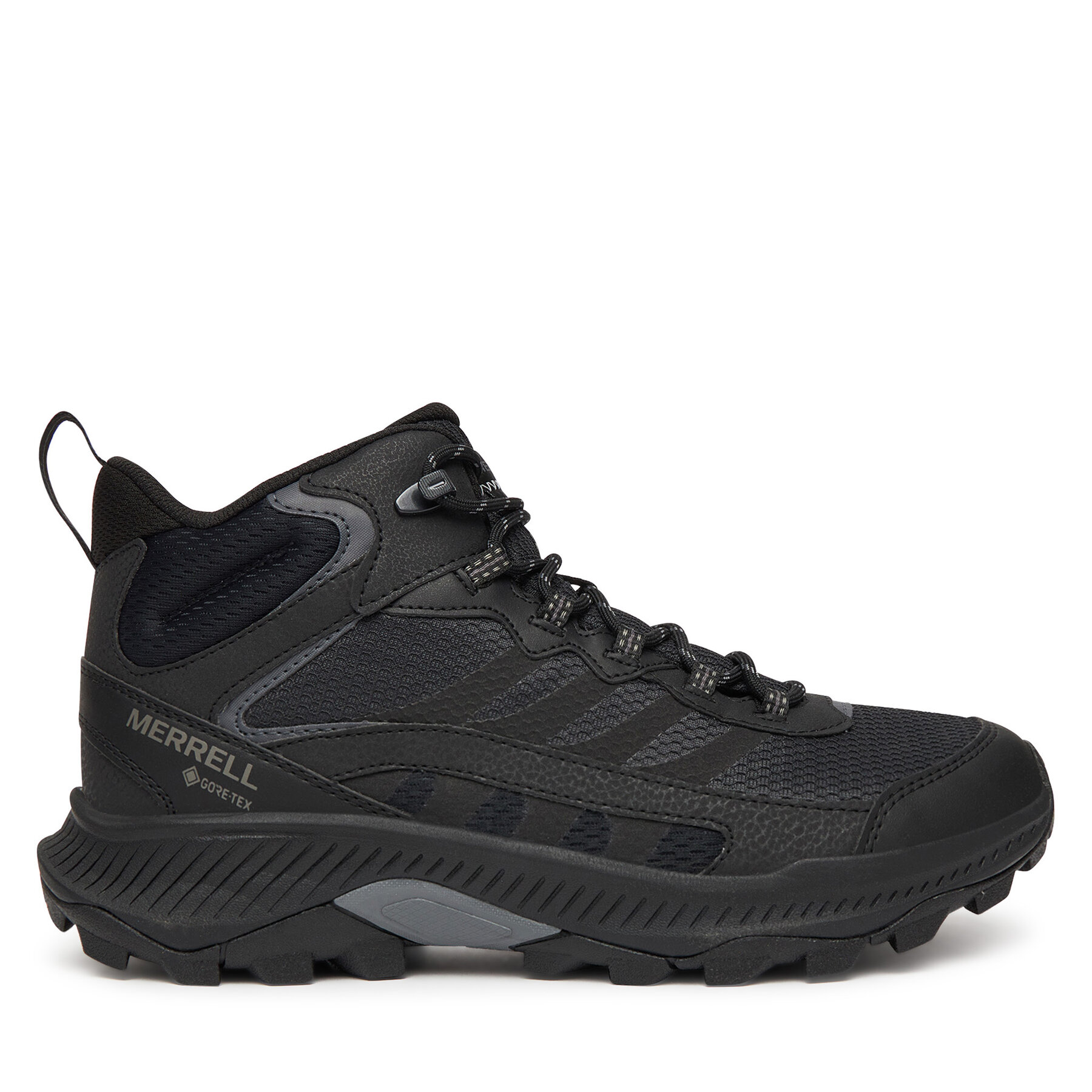 Παπούτσια πεζοπορίας Merrell Speed Strike 2 Mid GORE-TEX J037817 Μαύρο