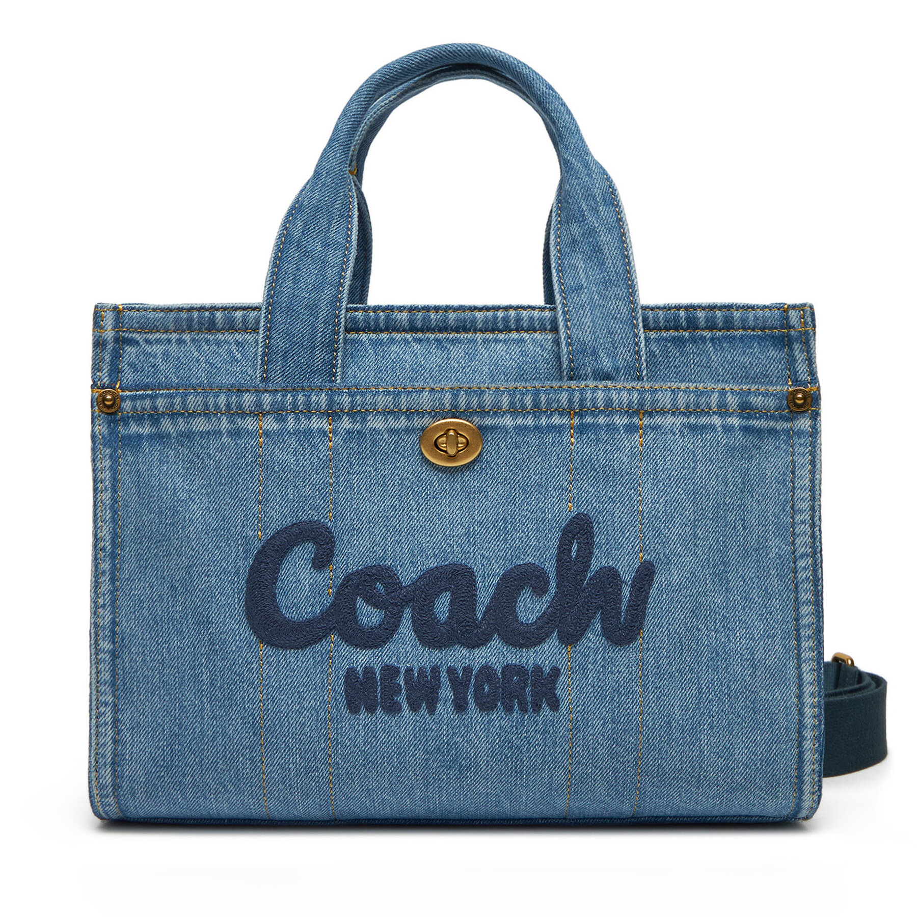 Geantă Coach Cargo CR659 Bleumarin