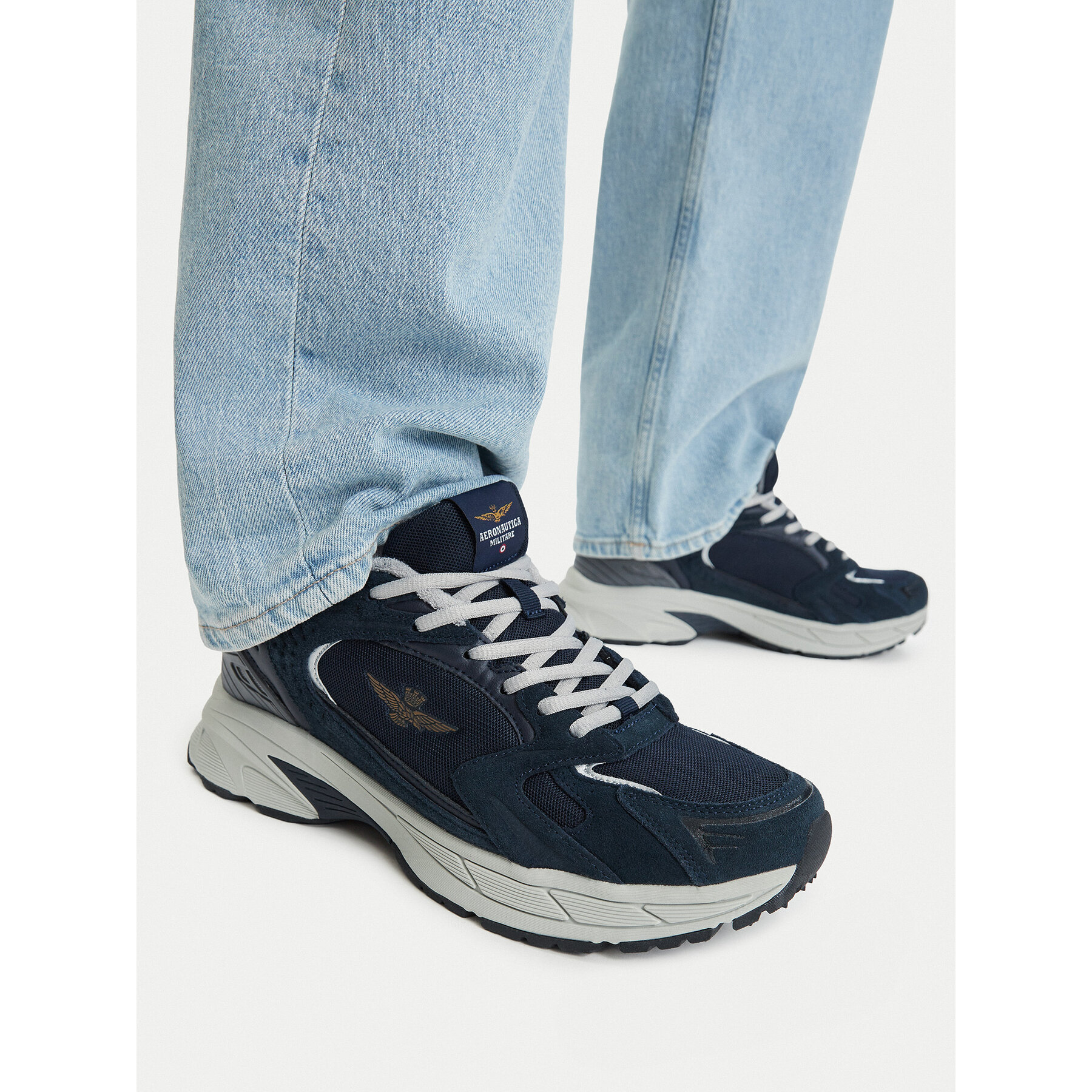 Tenisice Aeronautica Militare 262SC0301UCT03500 Tamnoplava