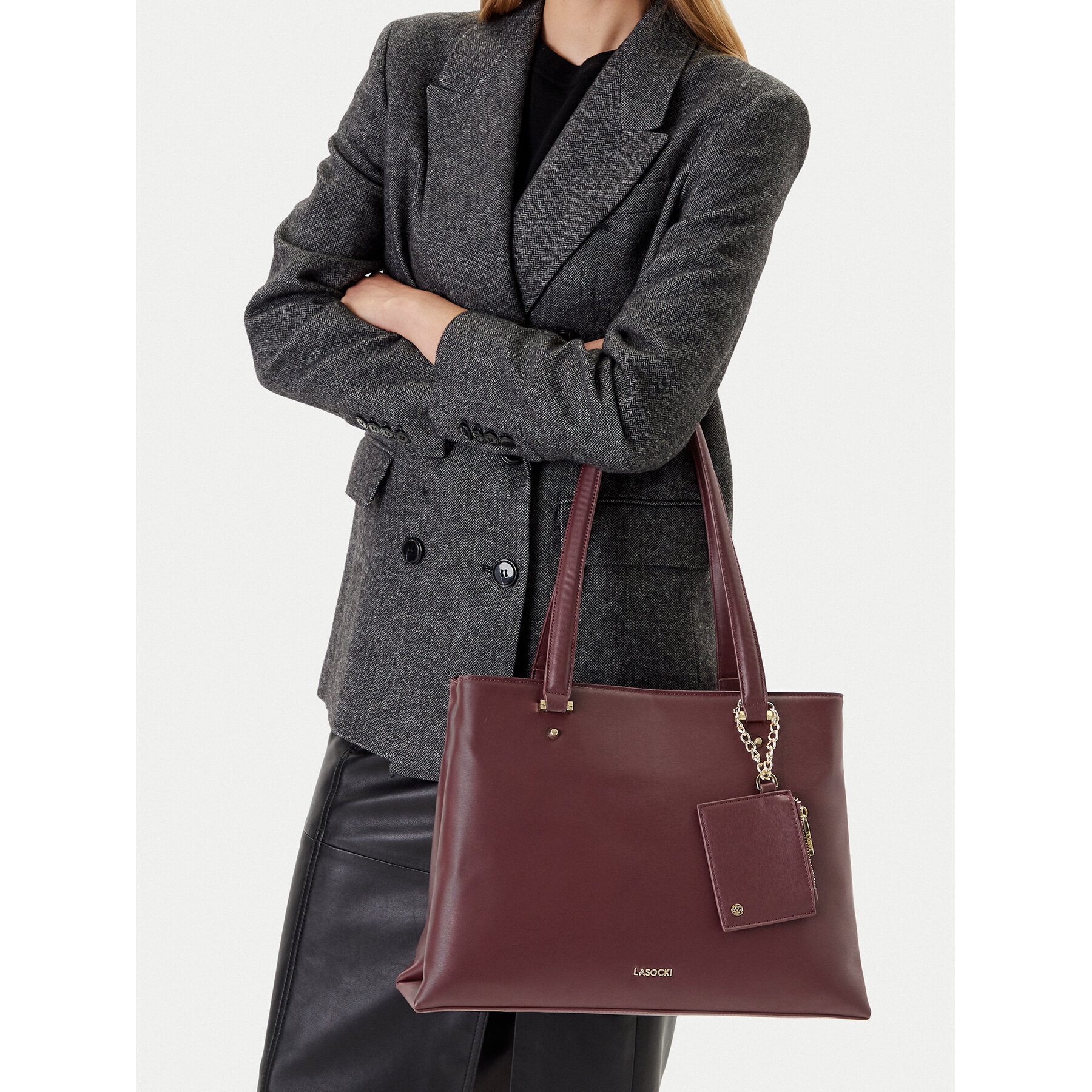 Дамска чанта Lasocki C-LSK-M-009-08 Бордо