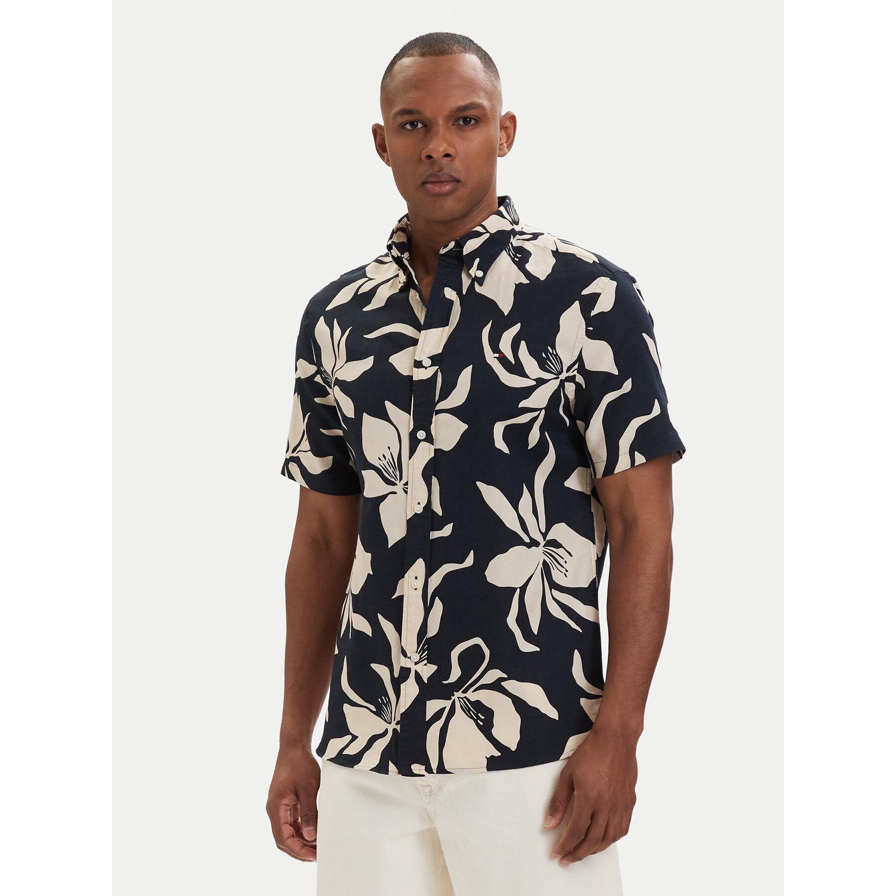 Tommy Hilfiger Hemd MW0MW42447 Dunkelblau Regular Fit