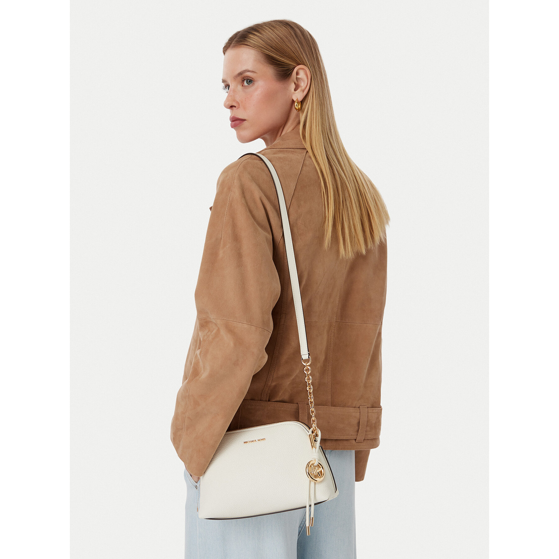 Torbica MICHAEL Michael Kors 32T6GX4C1L Krem
