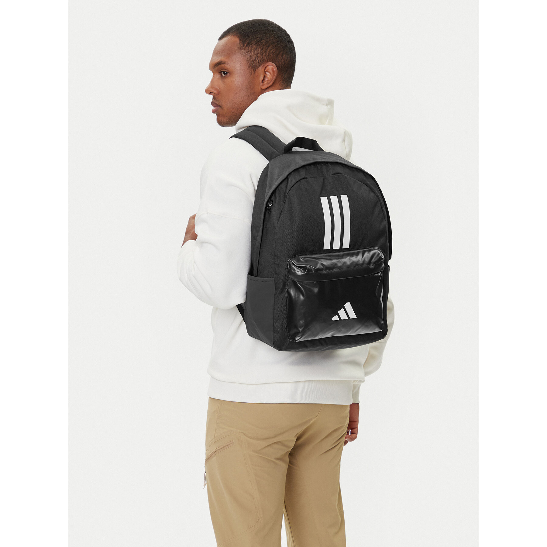 Nahrbtnik adidas Classic Back-to-School 3-Stripes JD9563 Črna