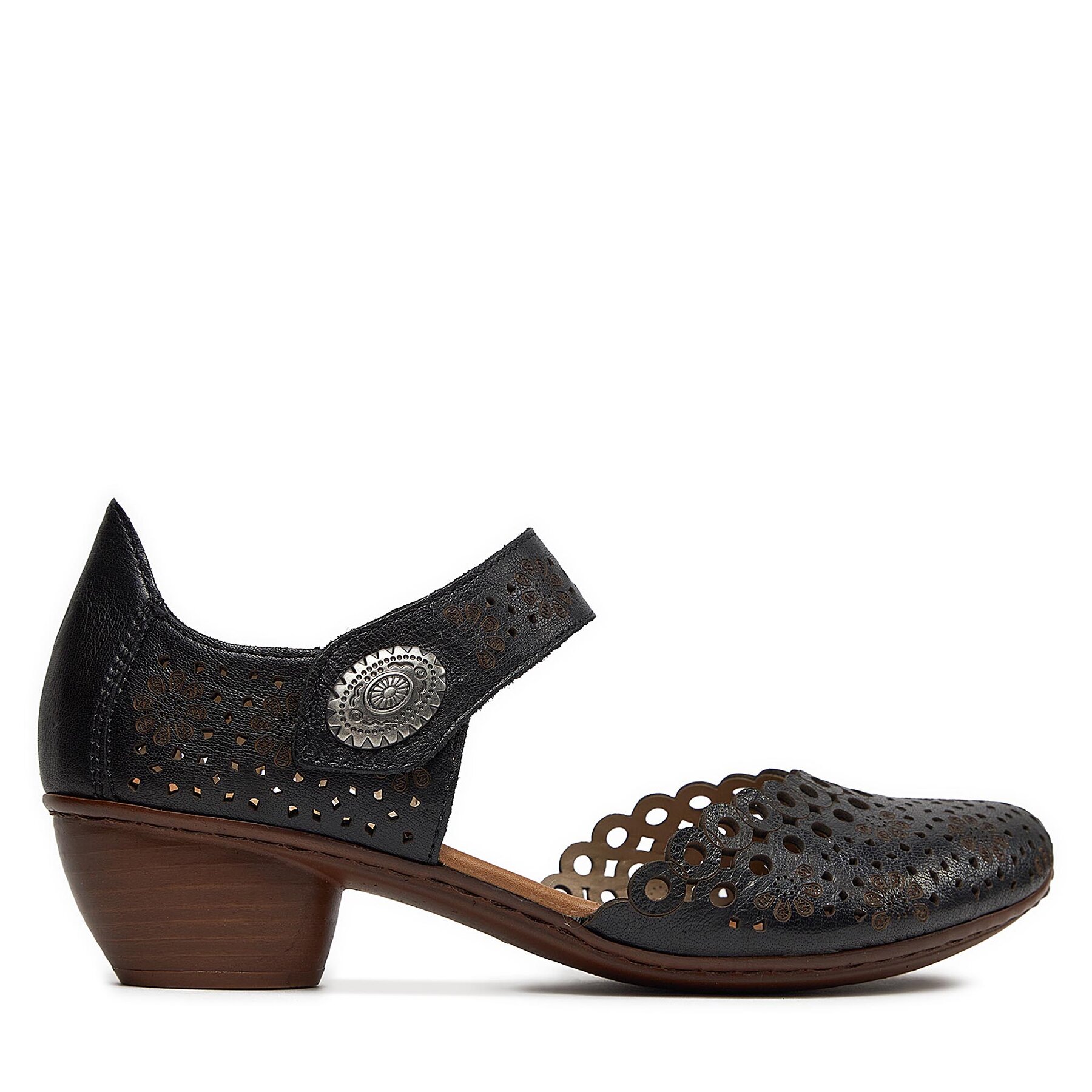 Pantofi Rieker 43753-00 Negru