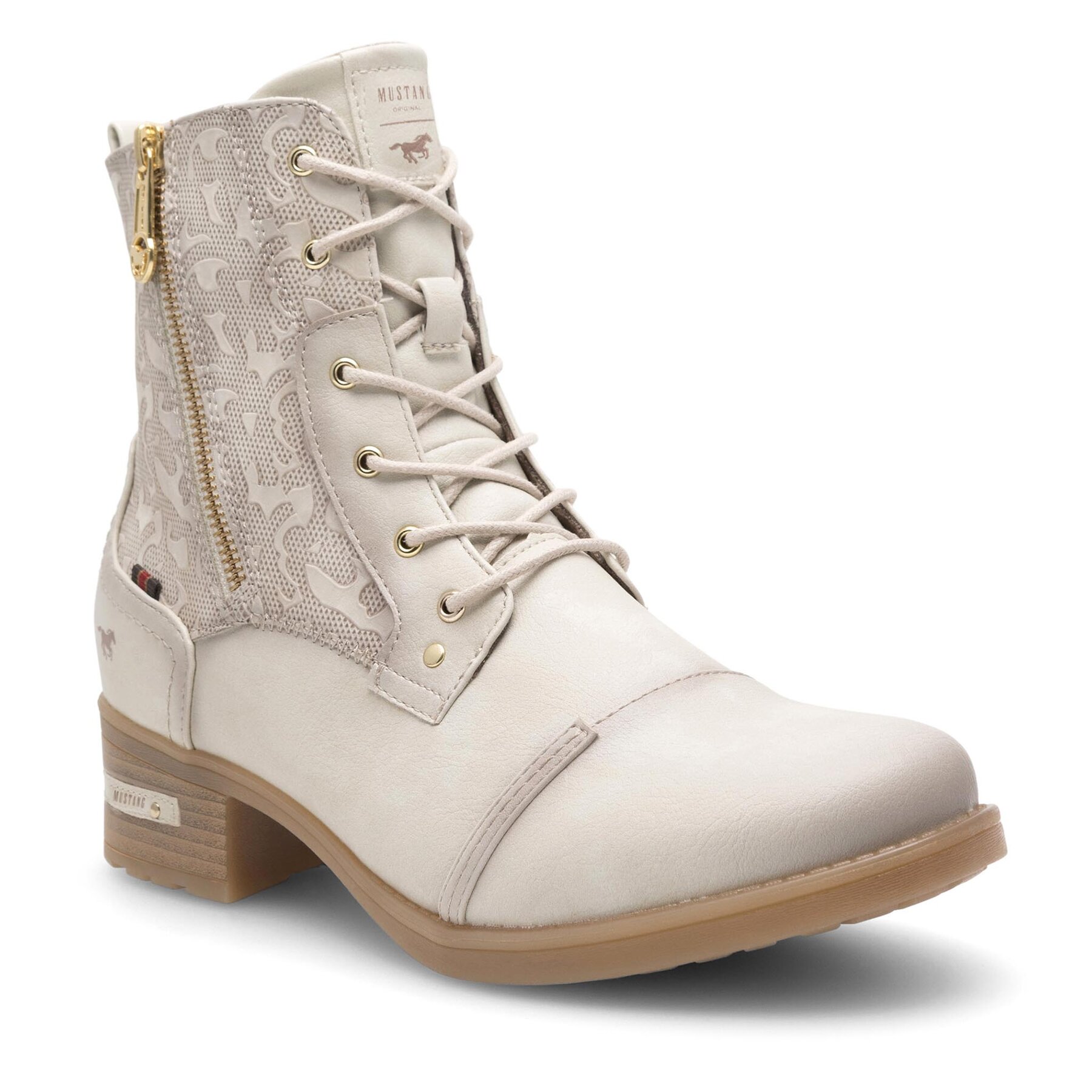 Botines Mustang 1229-508 Beis