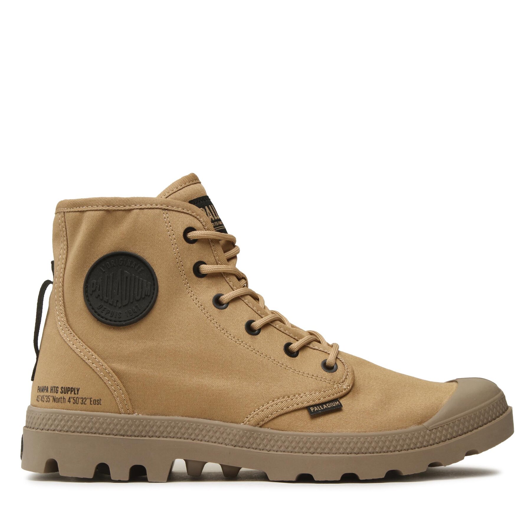 Туристически oбувки Palladium PAMPA HI HTG SUPPLY Бежов