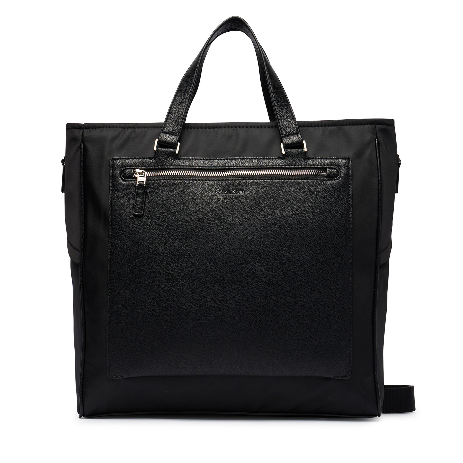 Kabelka Calvin Klein Ssnl Raised Logo Tote LV04D3502G Čierna