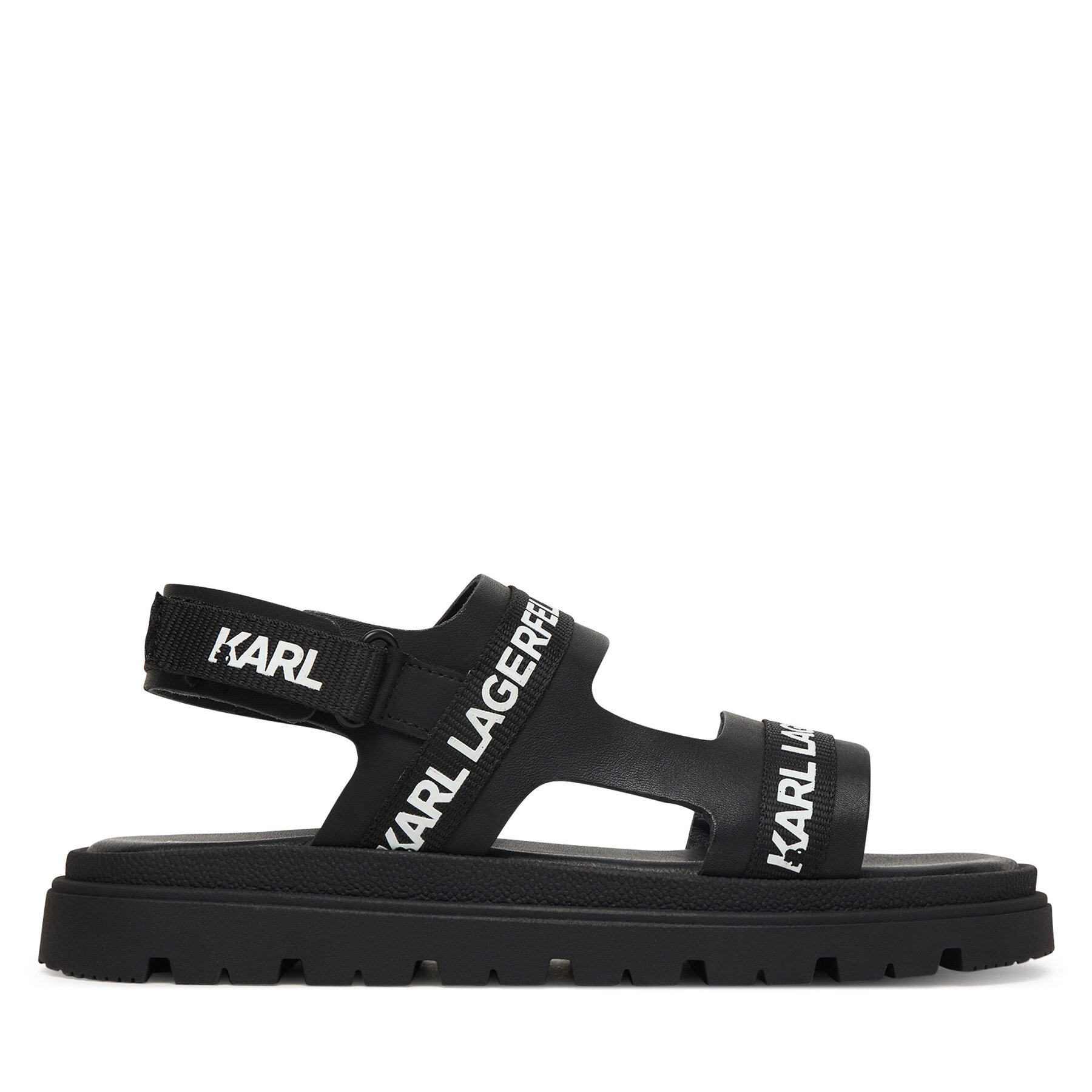 Sandály KARL LAGERFELD Z31176 S Černá