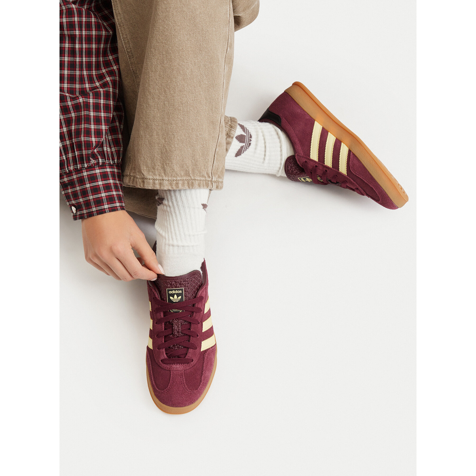 Сникърси adidas Gazelle Indoor KJ2291 Бордо