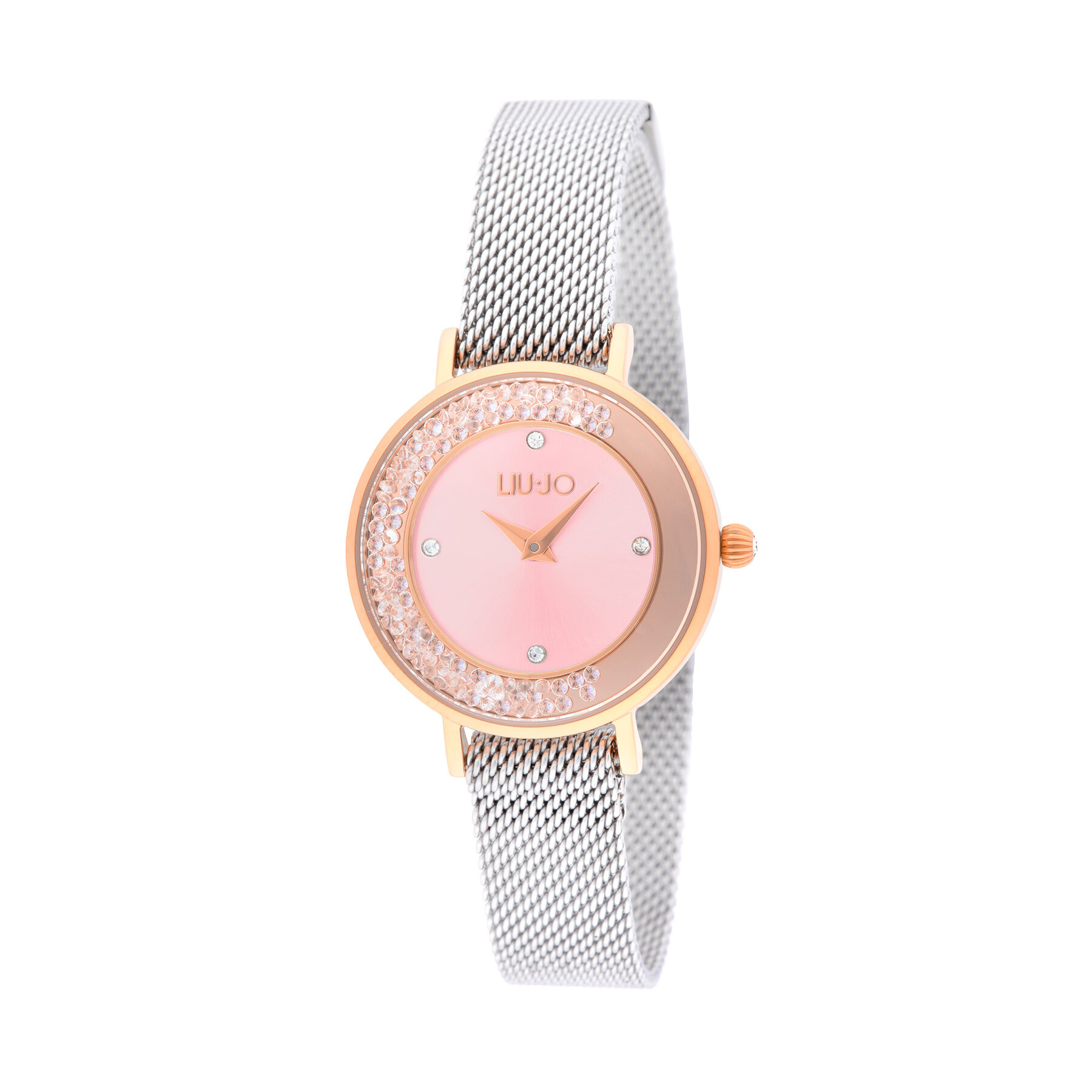Damski Zegarek Liu Jo Srebrny Mini Dancing Slim TLJ2414