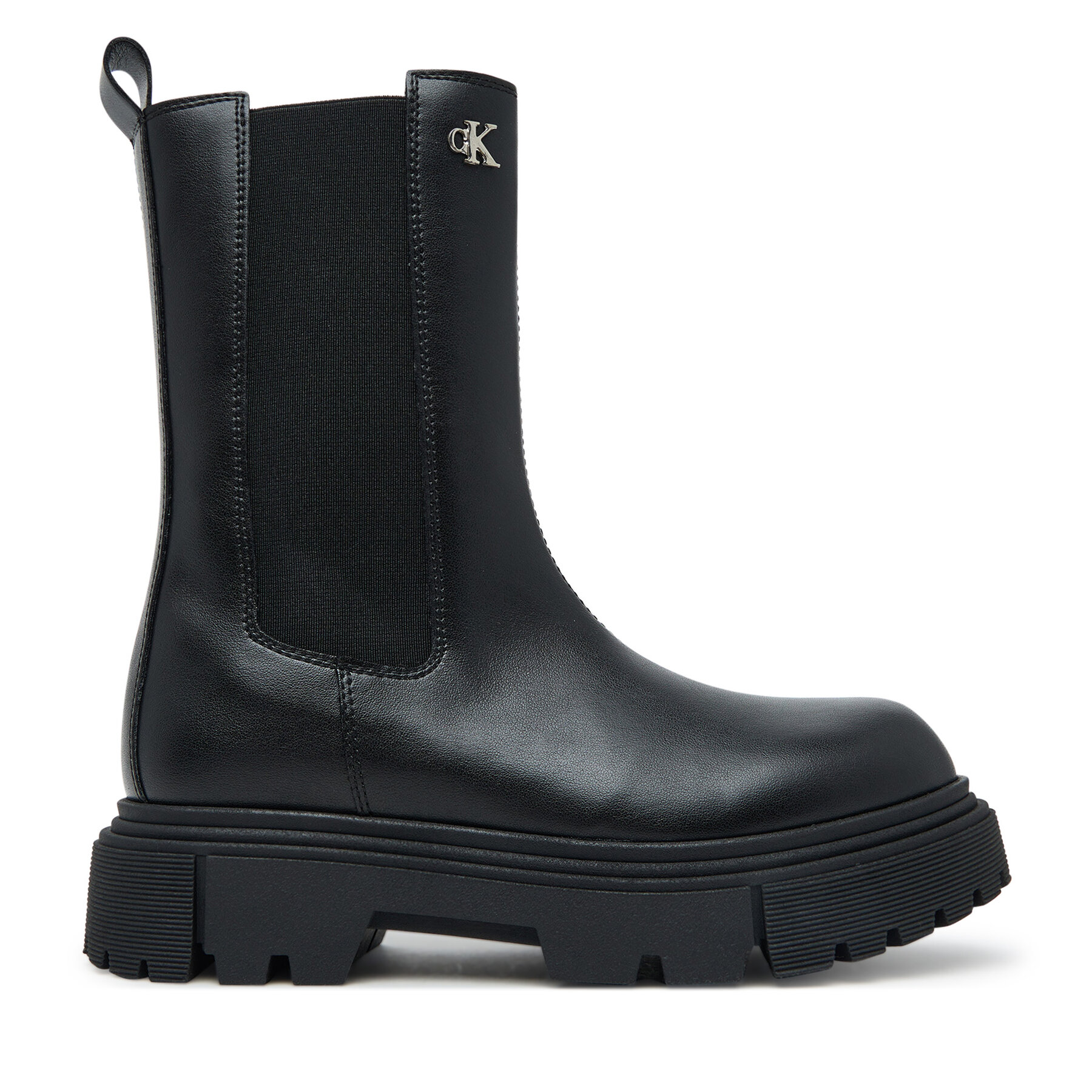 Čižmy Calvin Klein Tronchetto V4A5-83137-1355 S Čierna